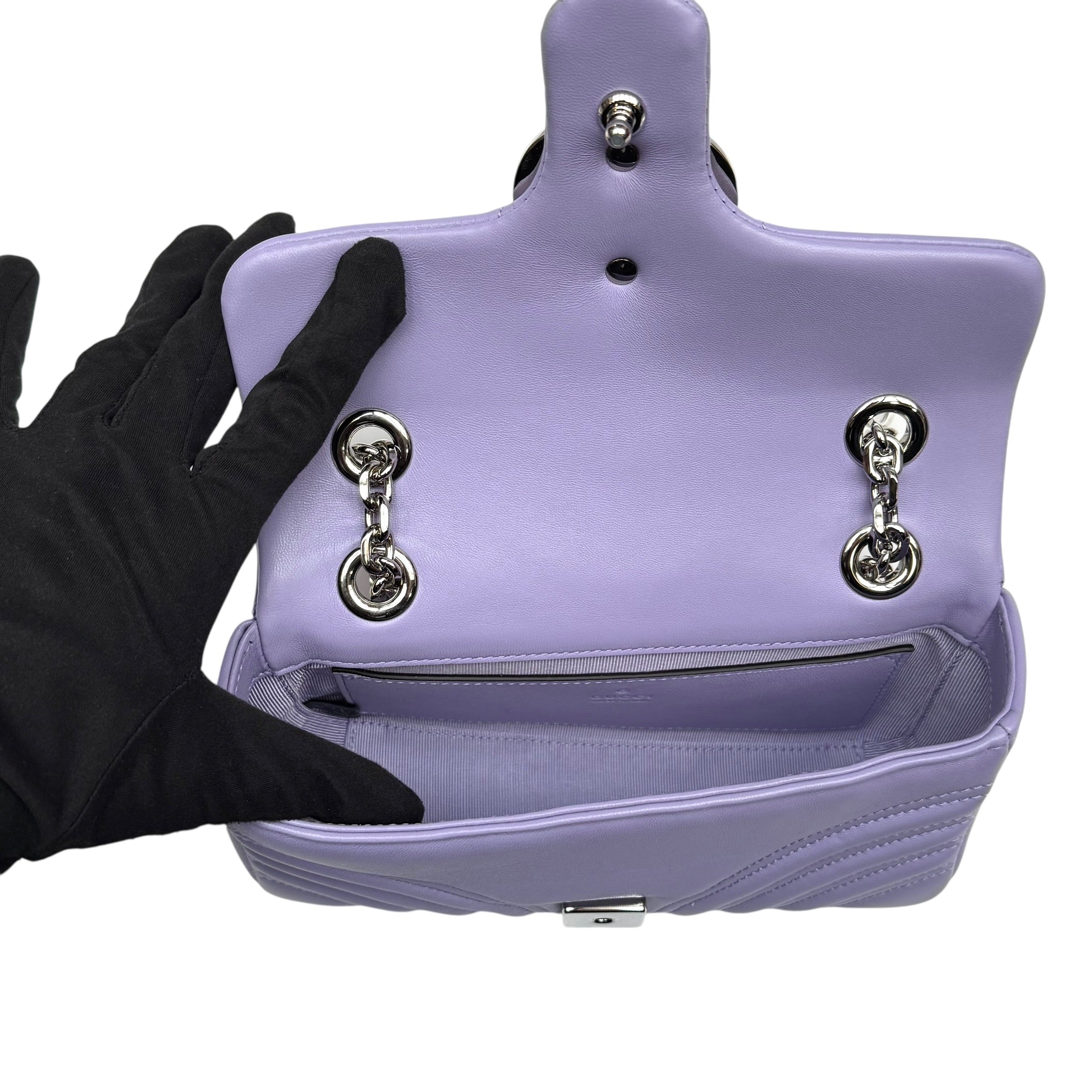 Gucci - Sac Marmont PM lila | Les Folies d’Eugénie