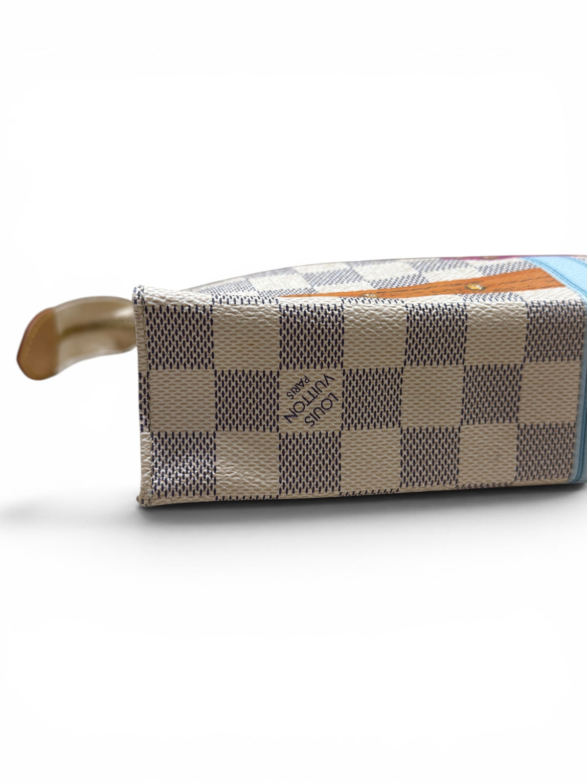 Louis Vuitton - Pochette Damier azur édition spéciale Saint Tropez