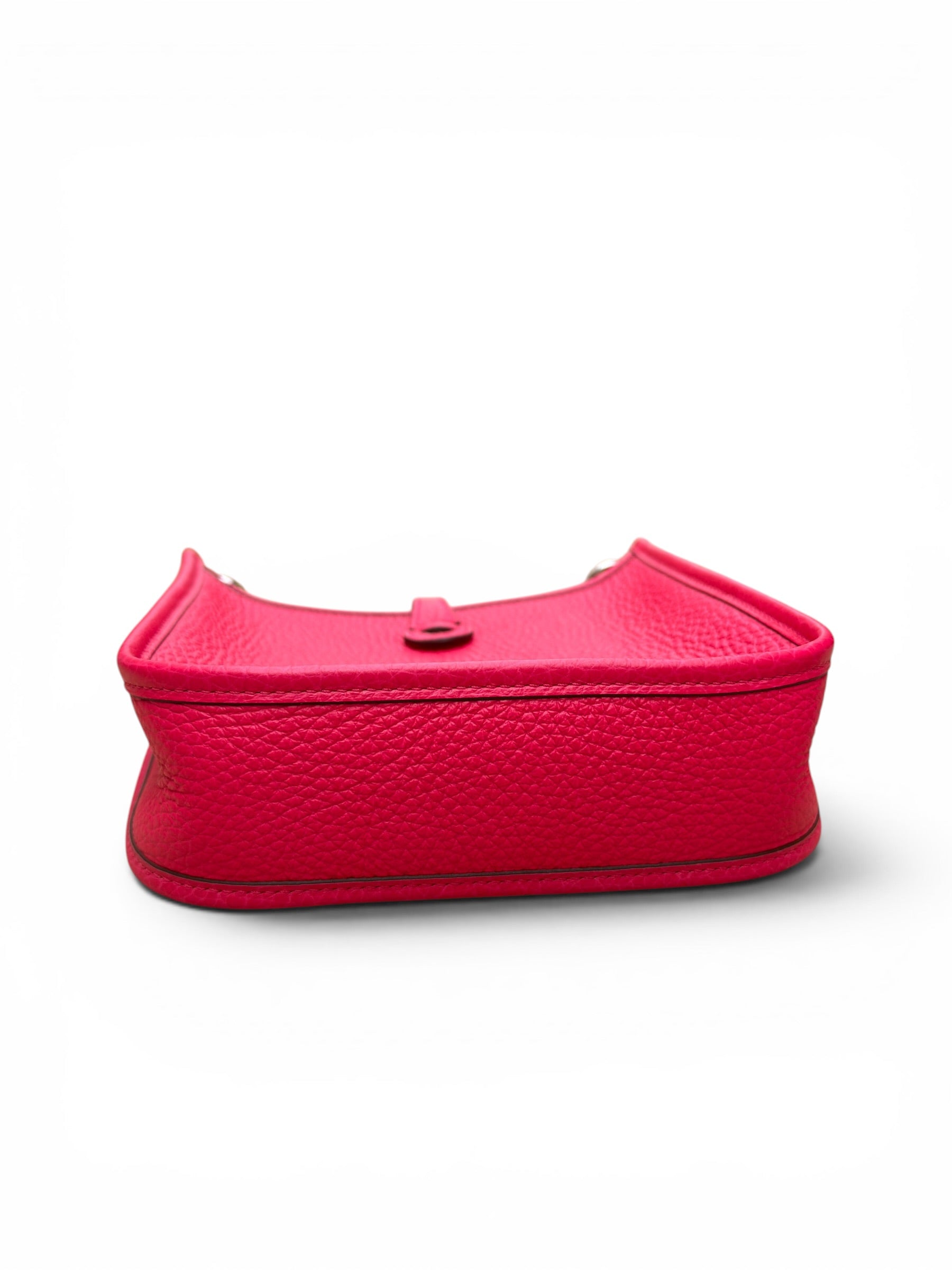 Hermès – Mini-Evelyne-16-Tasche, Rose Extrême