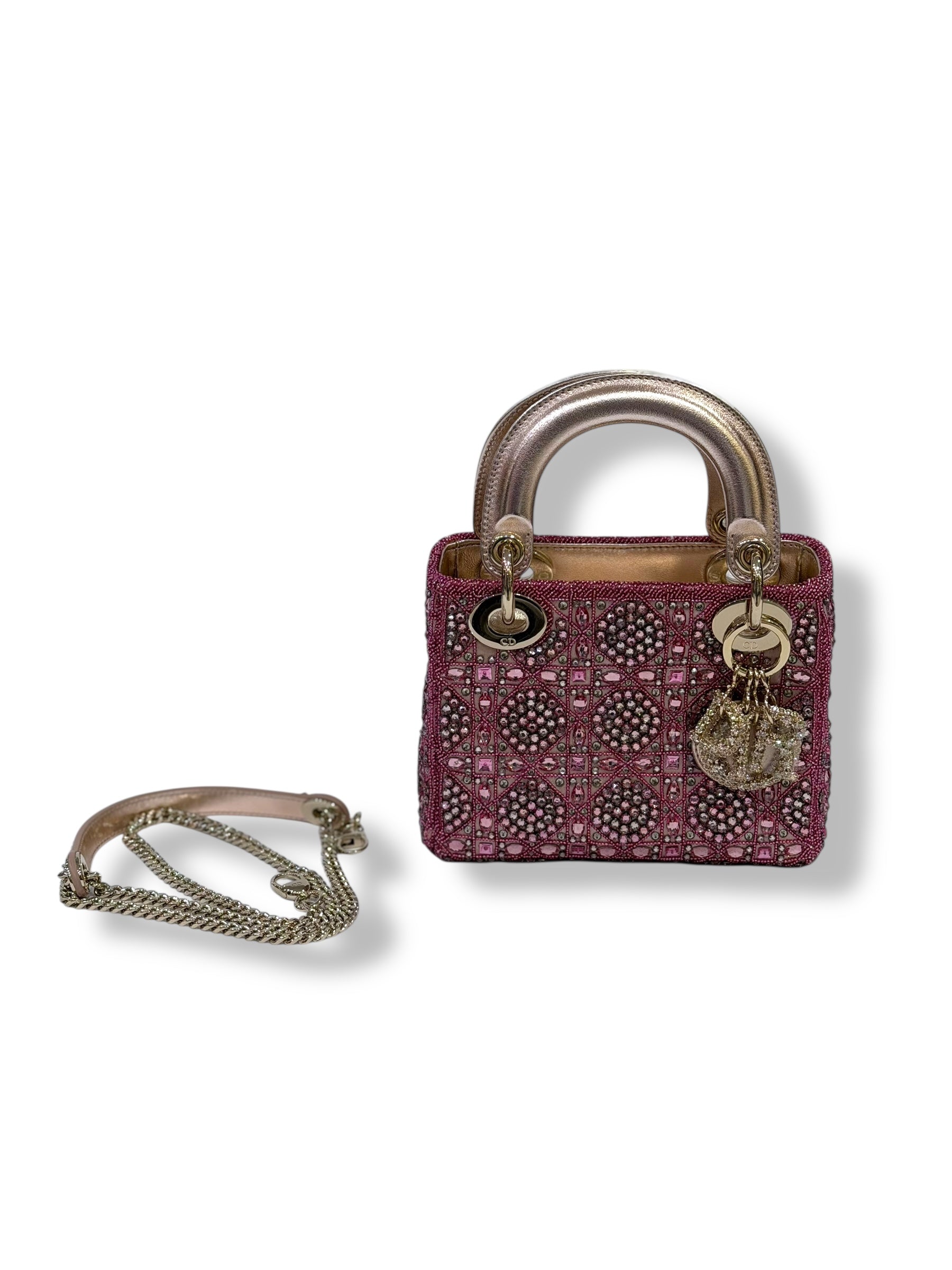 Dior - Sac Lady Dior Mini full strass