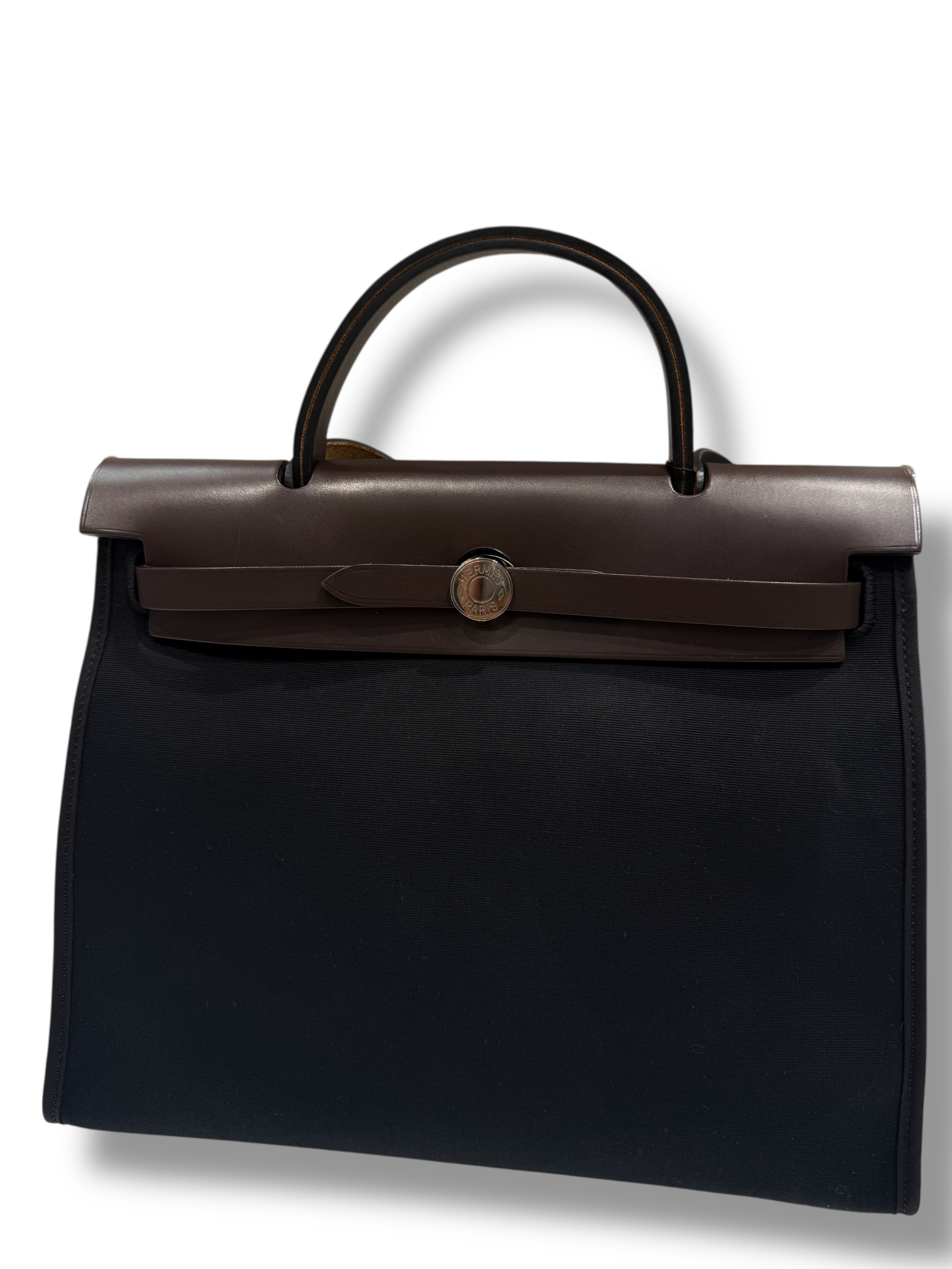 Hermès - Sac Herbag 31 Noir & Ébène