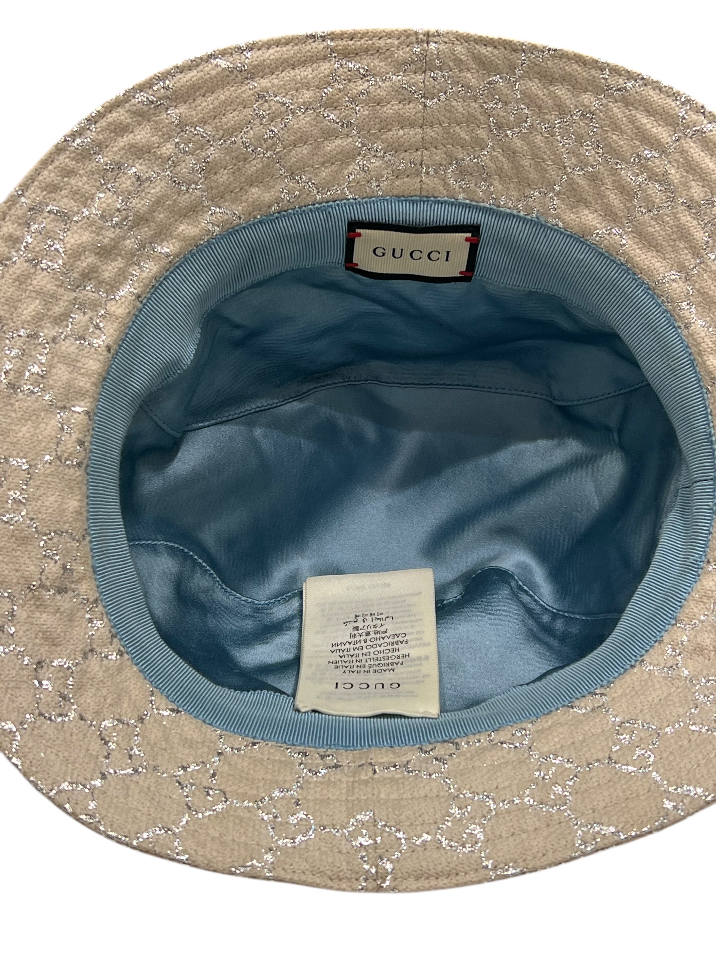 Gucci - bob écru/monogramme argenté TM