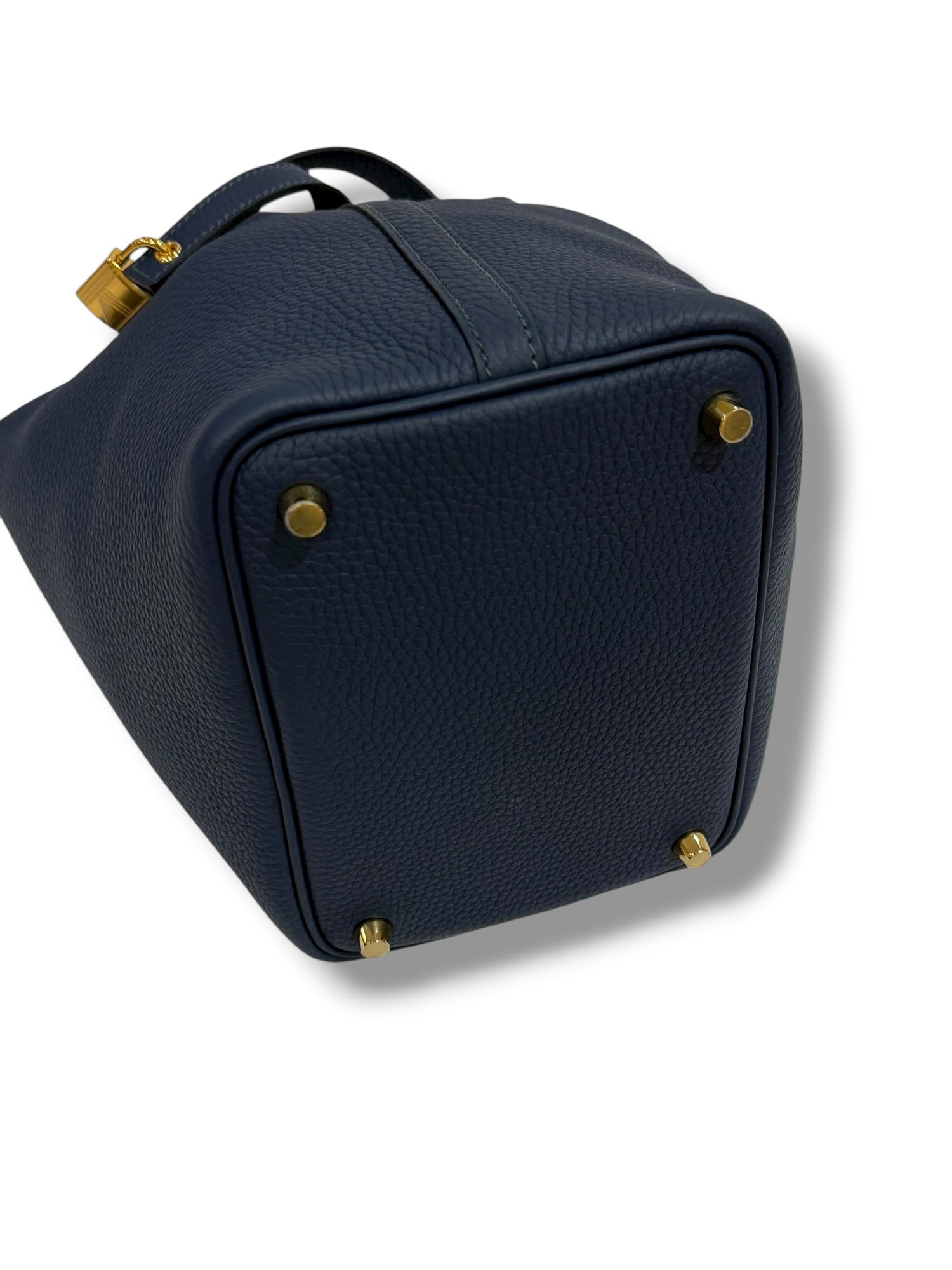 Hermès - Sac Picotin 18 Lock Bleu de Prusse