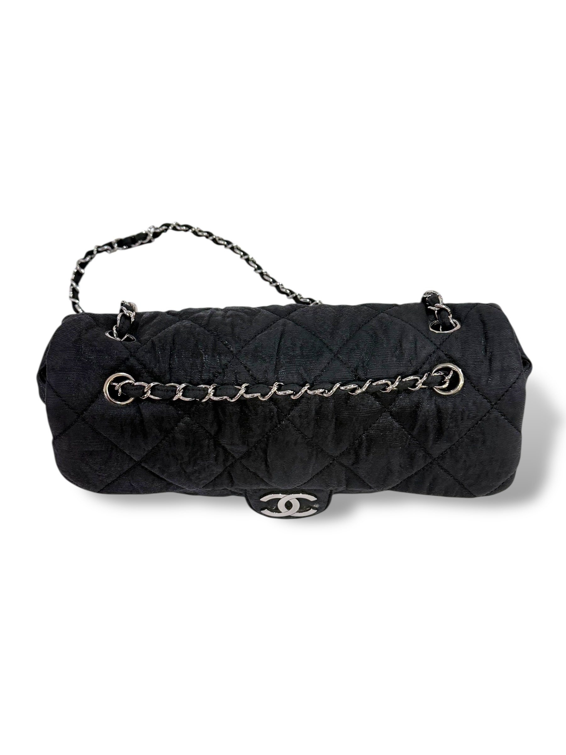 Chanel - Tasche aus beschichtetem Jerseystoff
