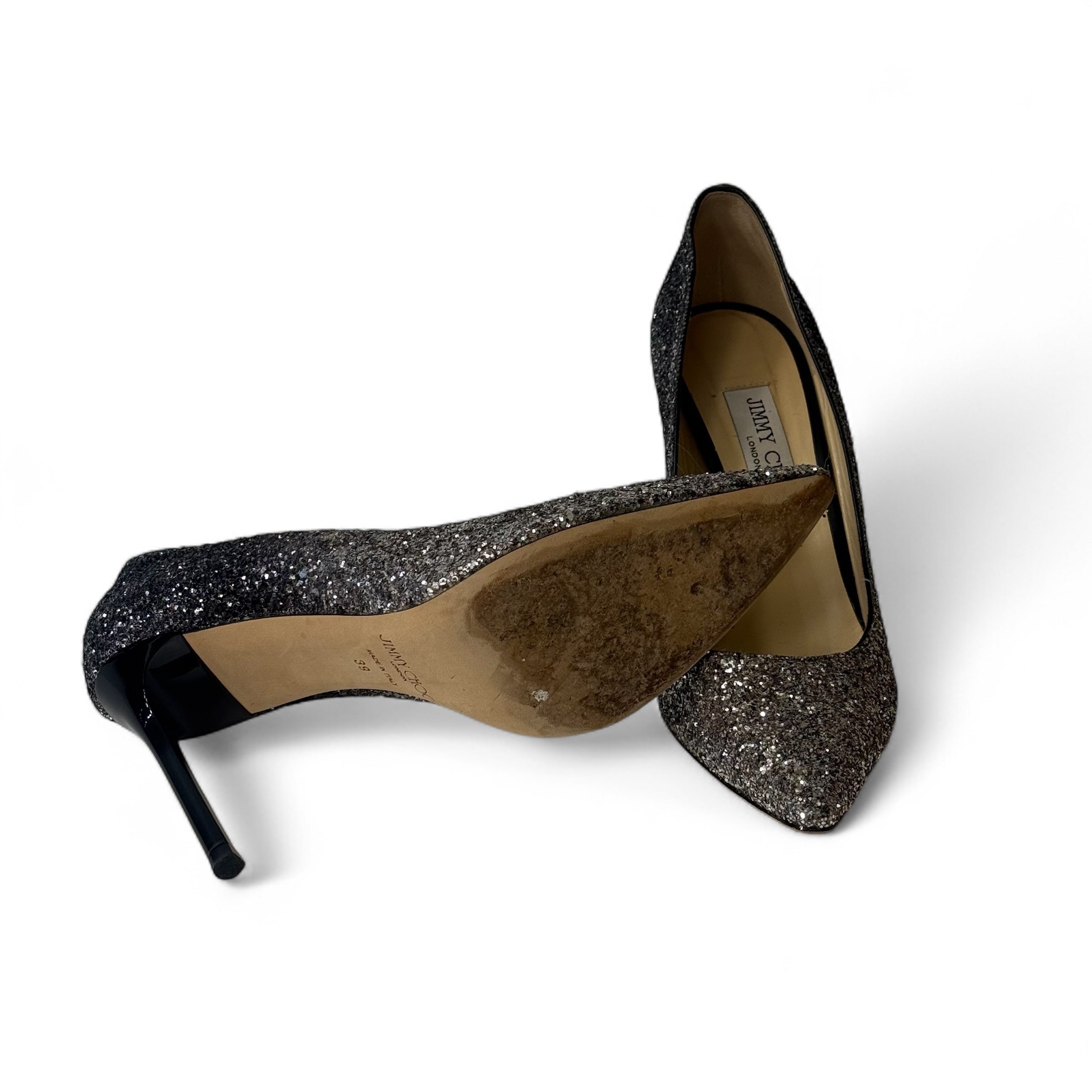 Jimmy Choo - Escarpins à paillettes T.39