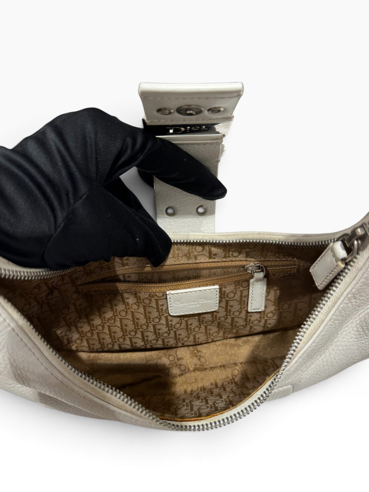 Dior - Sac Hobo Street Chic Blanc