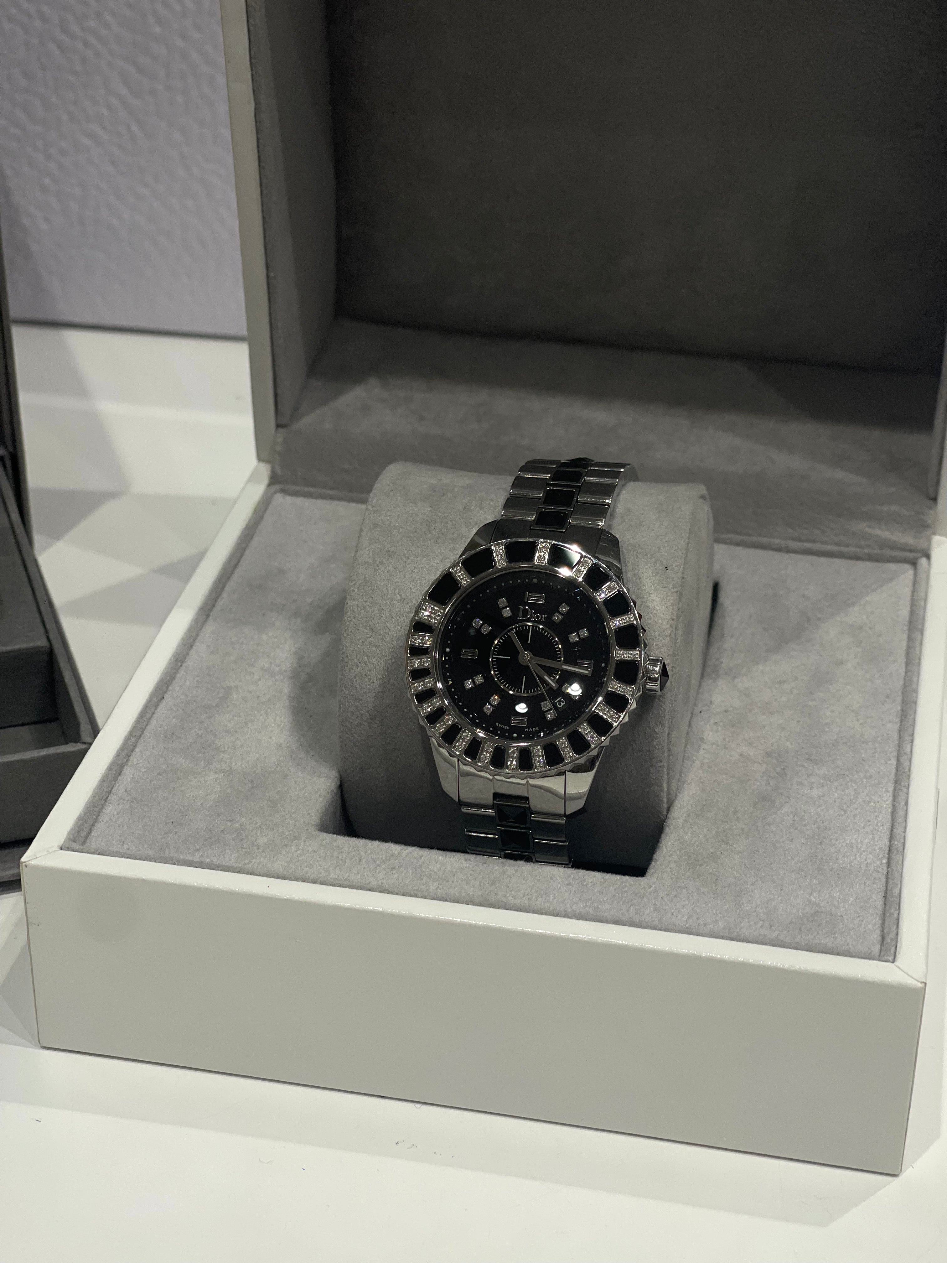 Dior - モントレ クリスタル レディース 34mm