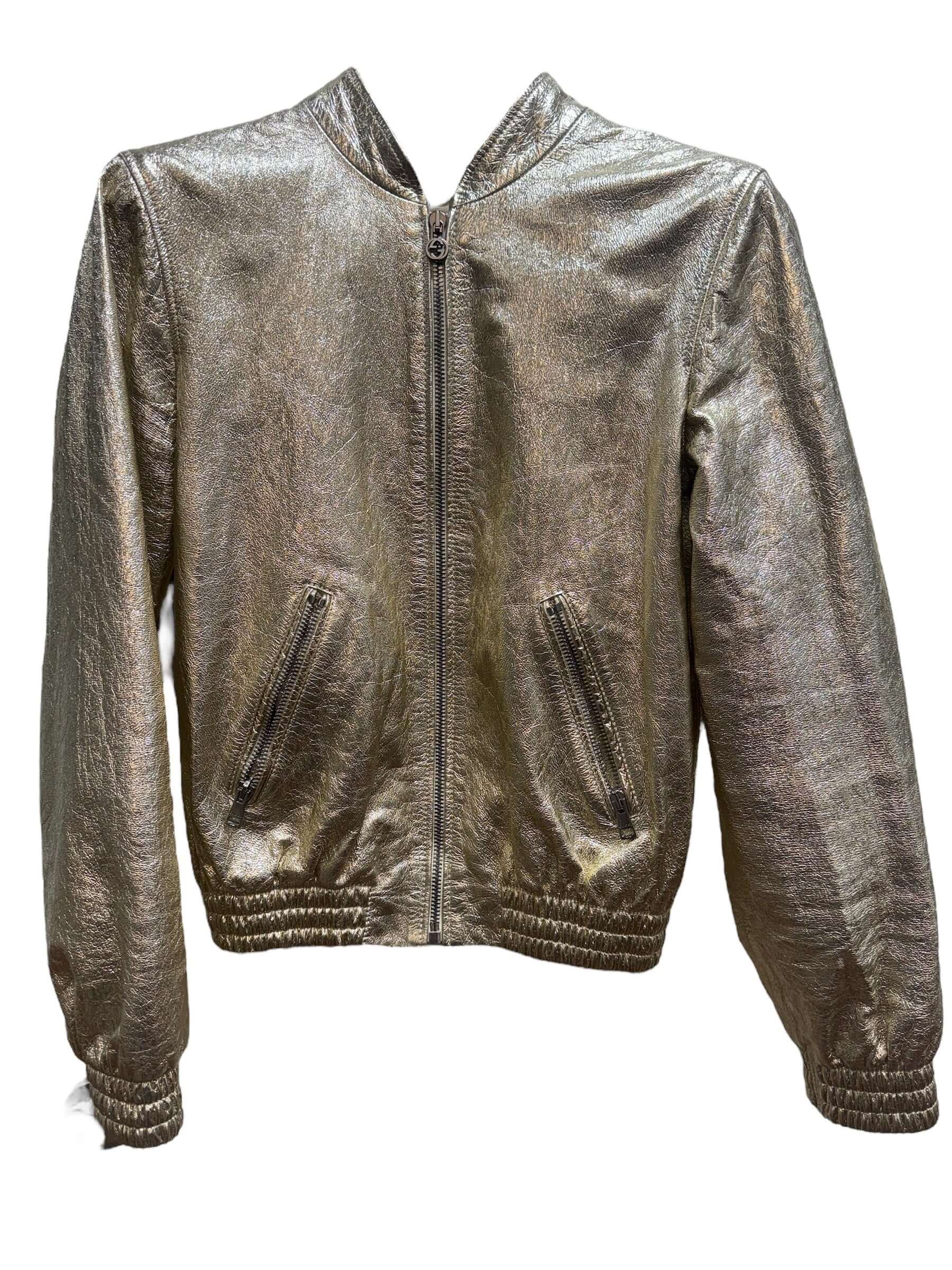 Gucci - Giacca in pelle