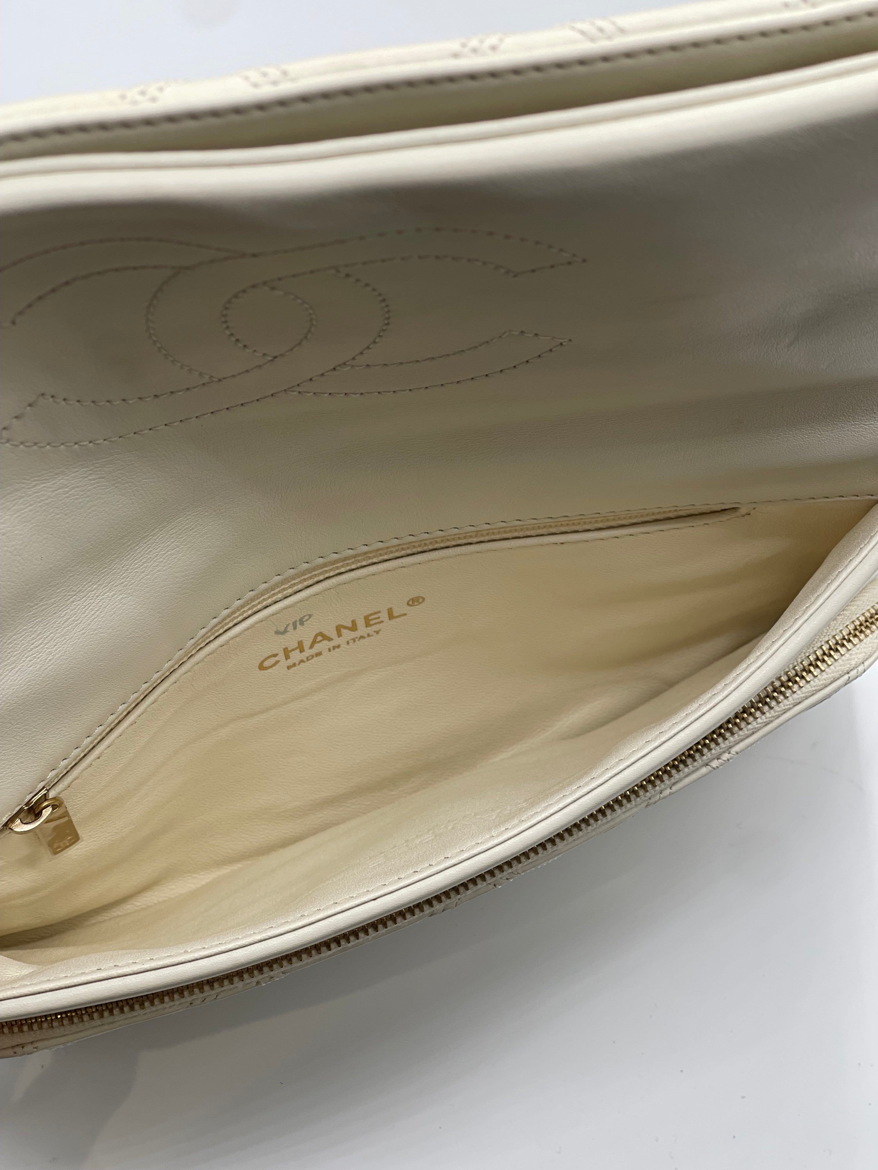 Chanel - Matelassierte Klapp-Clutch