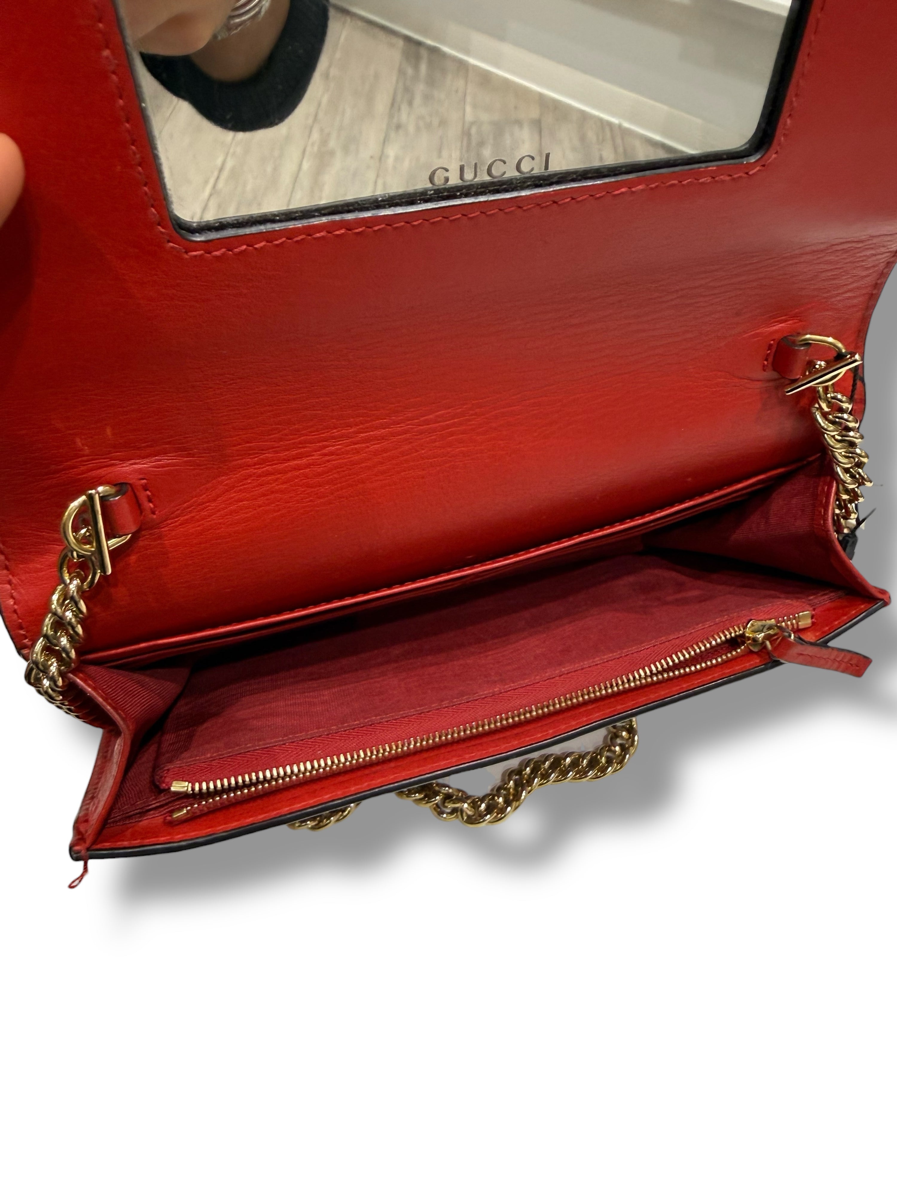 Gucci - Borsa GG Supreme Cherry