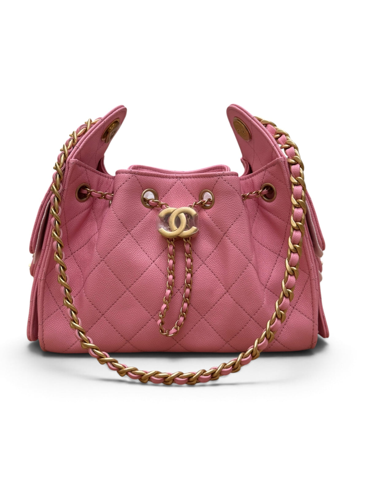 Chanel - Sac hobo 25 mini rose