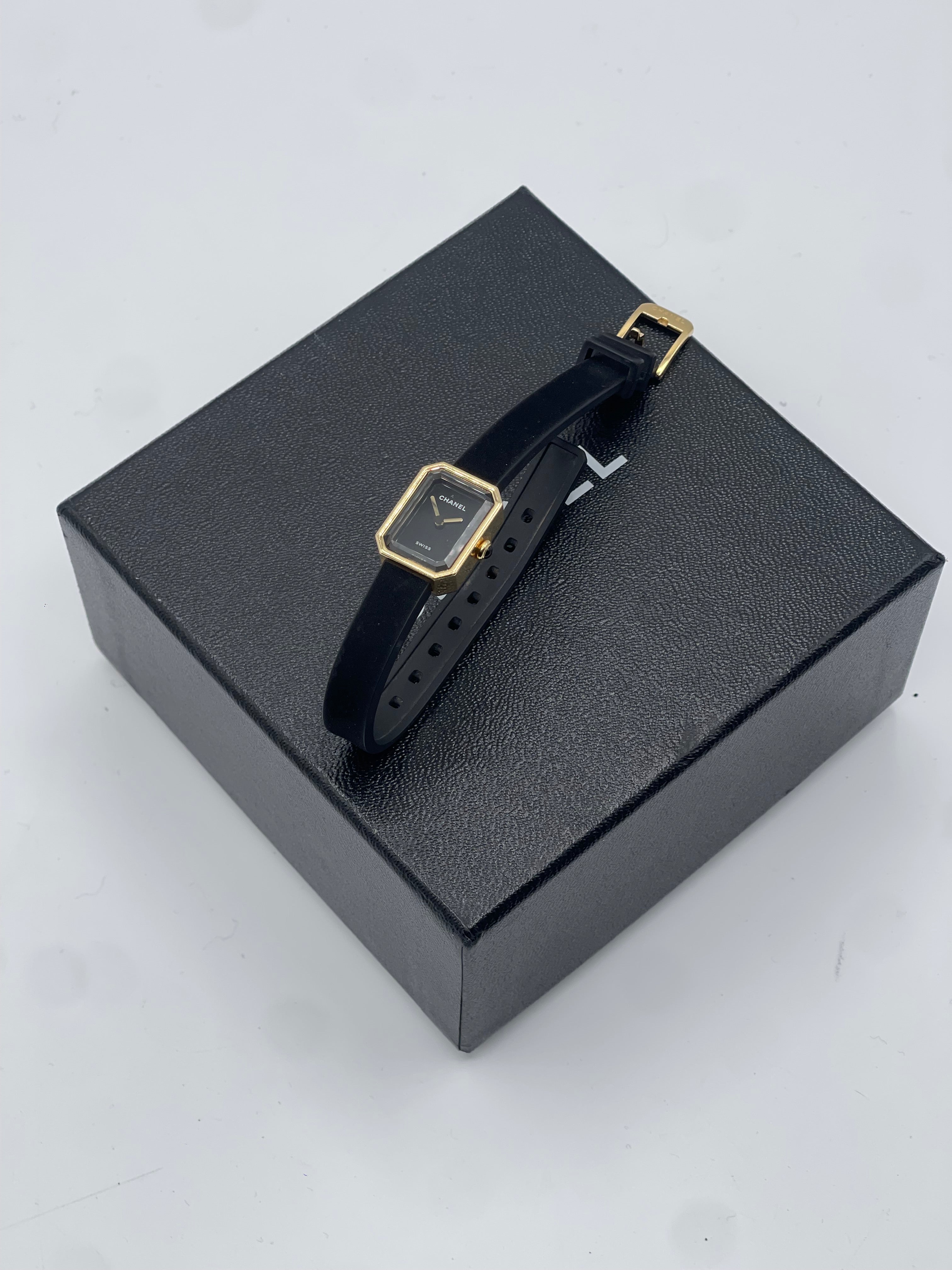 Chanel - Première black ribbon watch