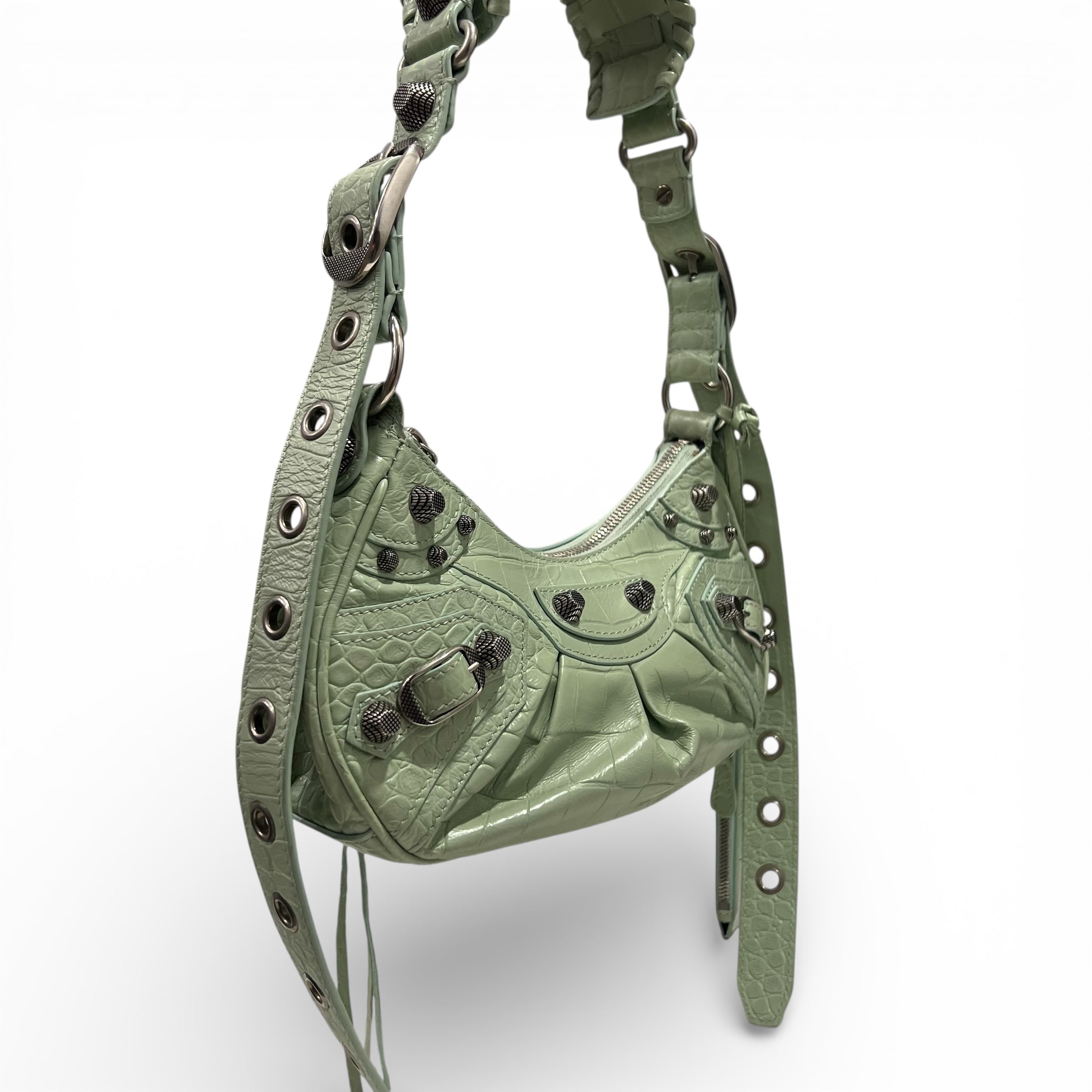 Balenciaga - Sac Cagole vert d’eau