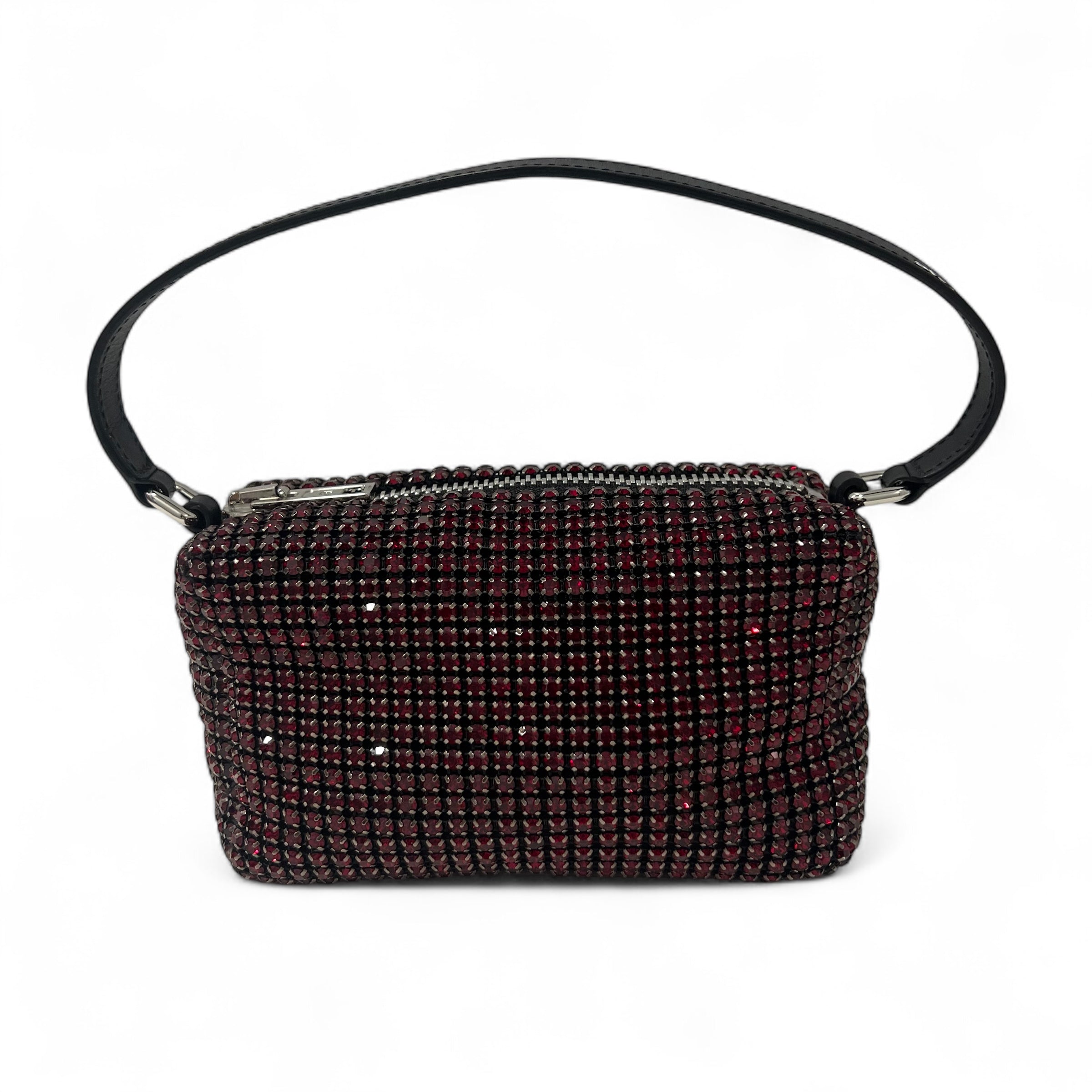 Alexander Wang - Pochette à strass rouge