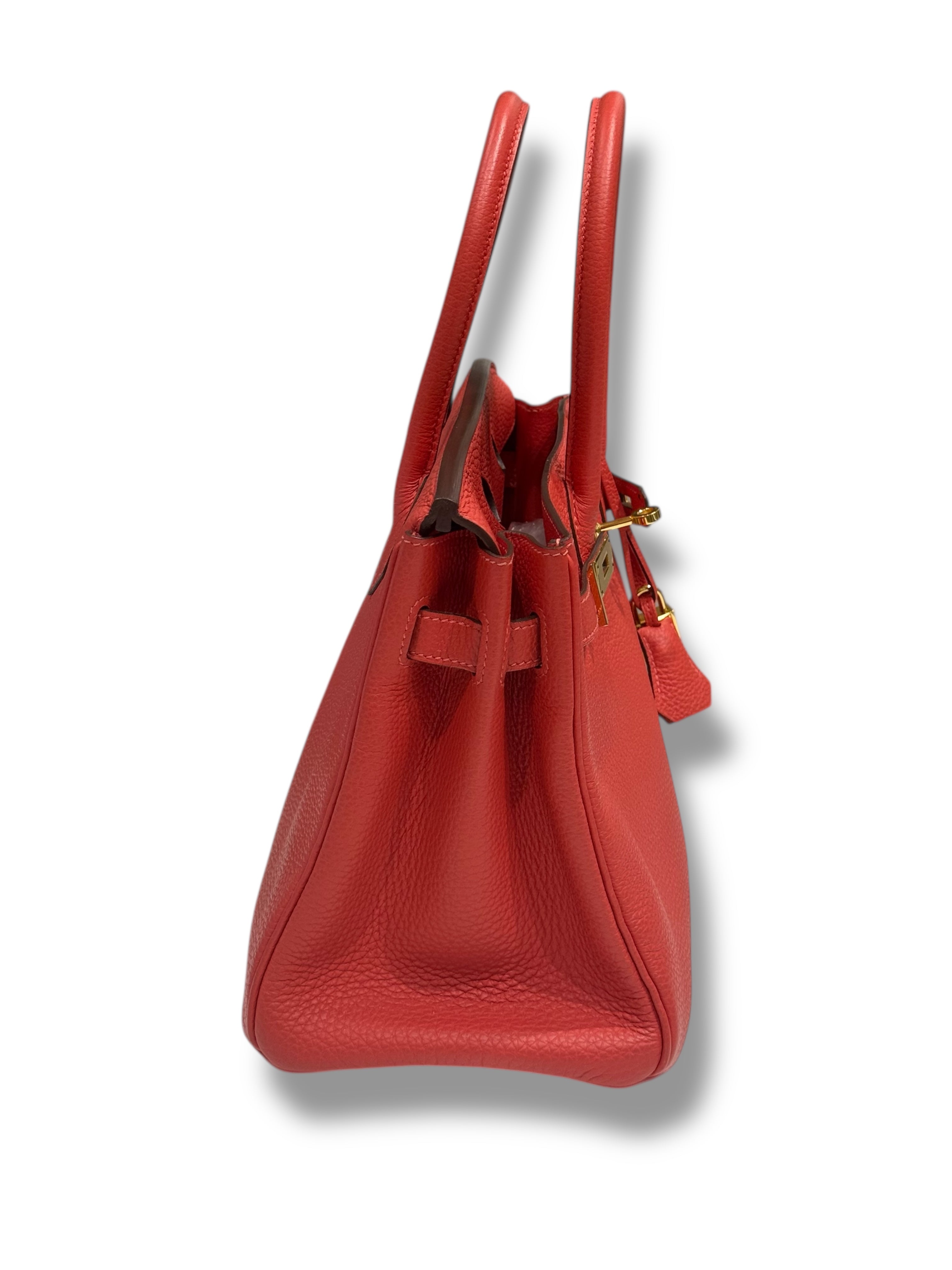 Hermès - Birkin 30 Rose Jaipur togo GHW