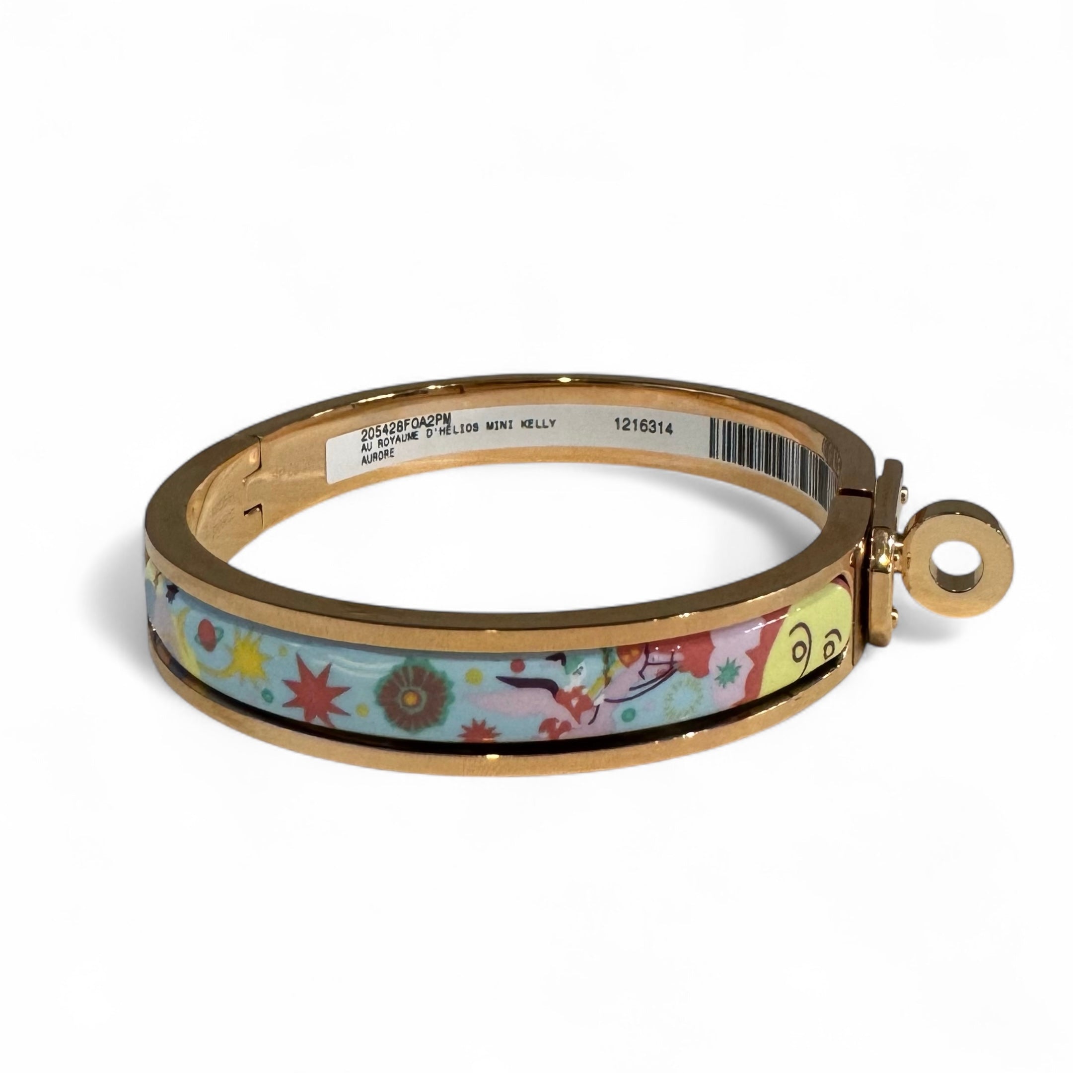 Hermès - Bracelet Mini Clic Kelly Au Royaume d’Hélios PM