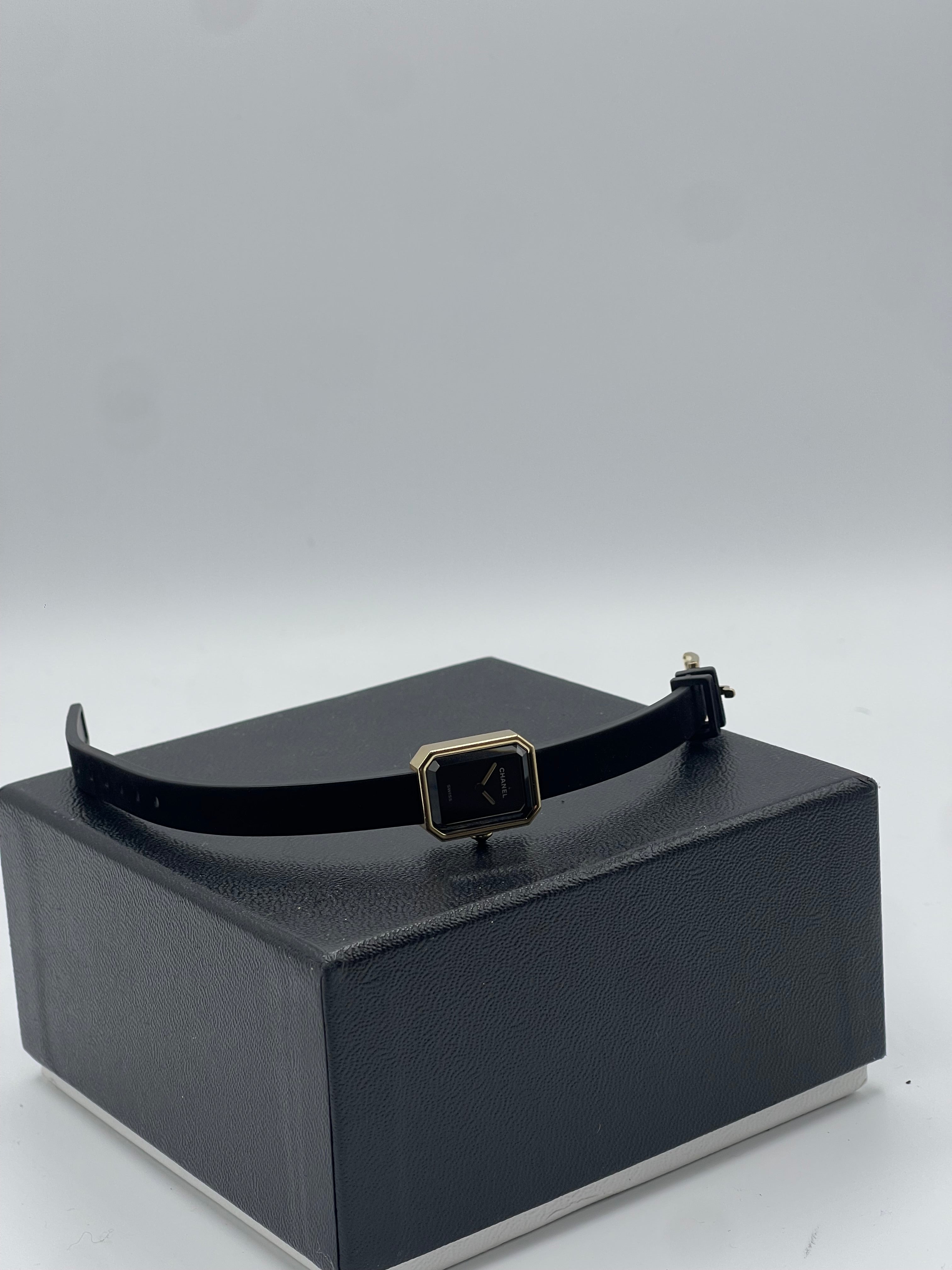 Chanel - Première black ribbon watch