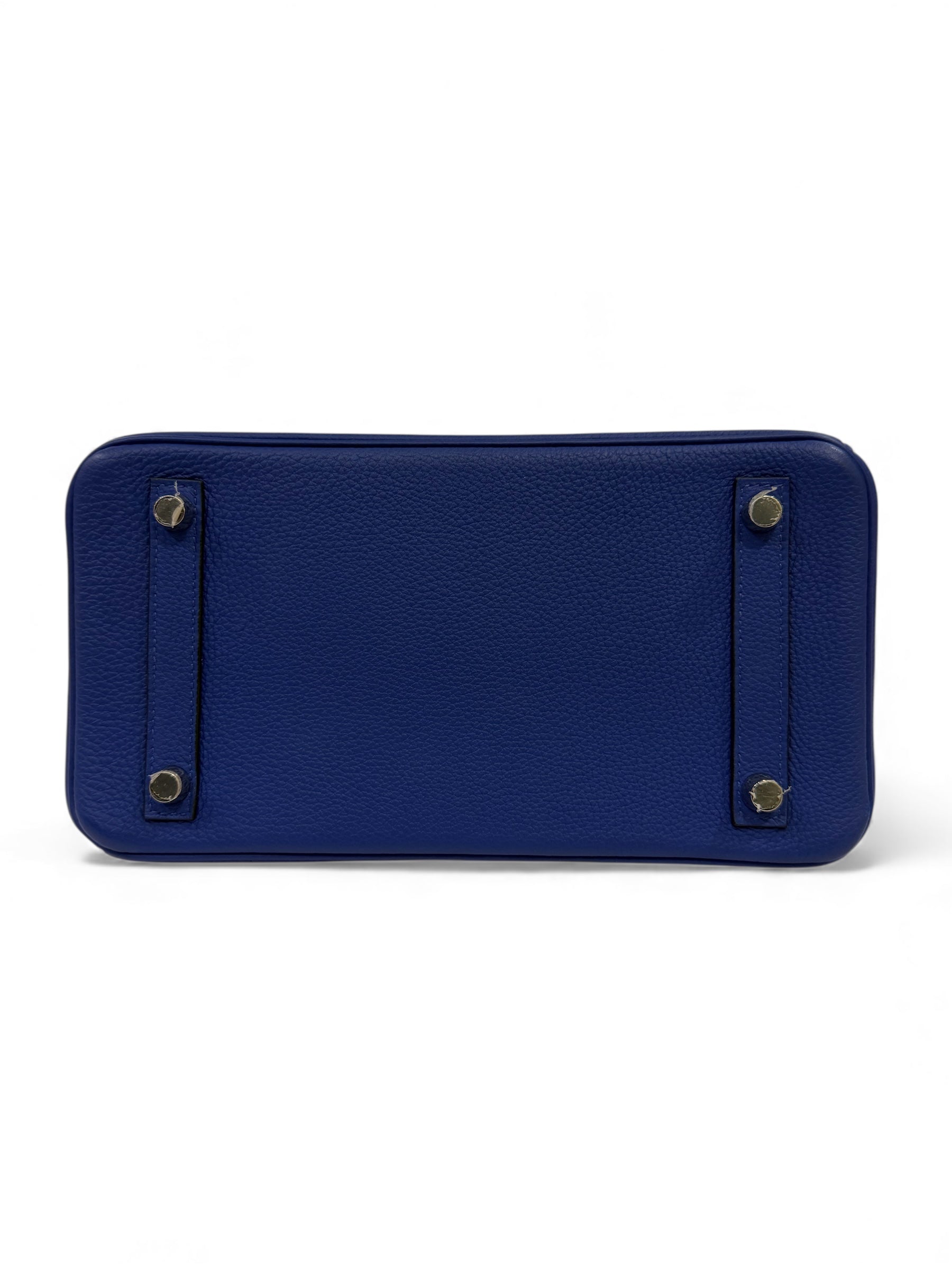 Hermès - Sac Birkin 25 bleu électrique