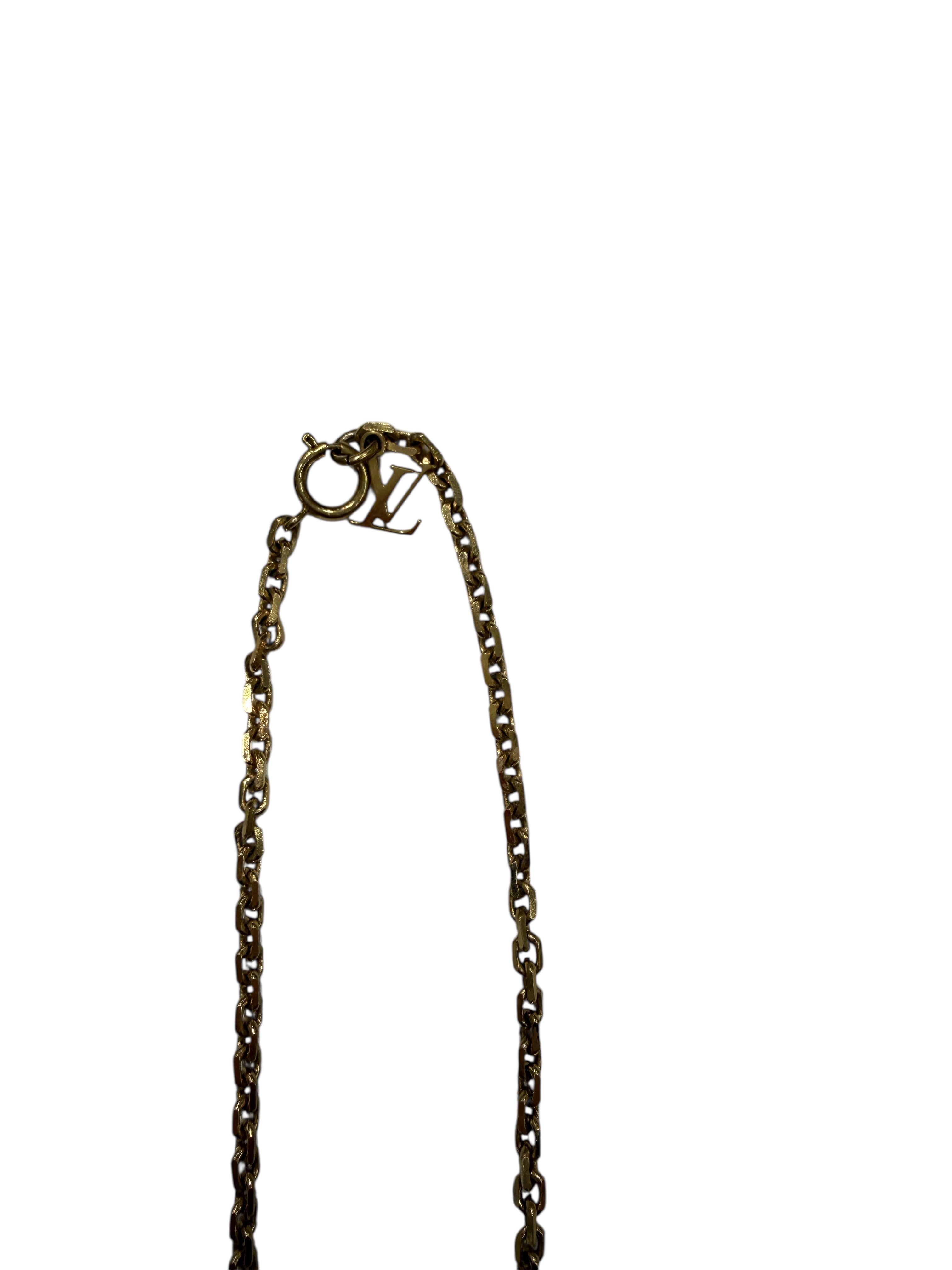 Louis Vuitton - Sautoir ajustable logo