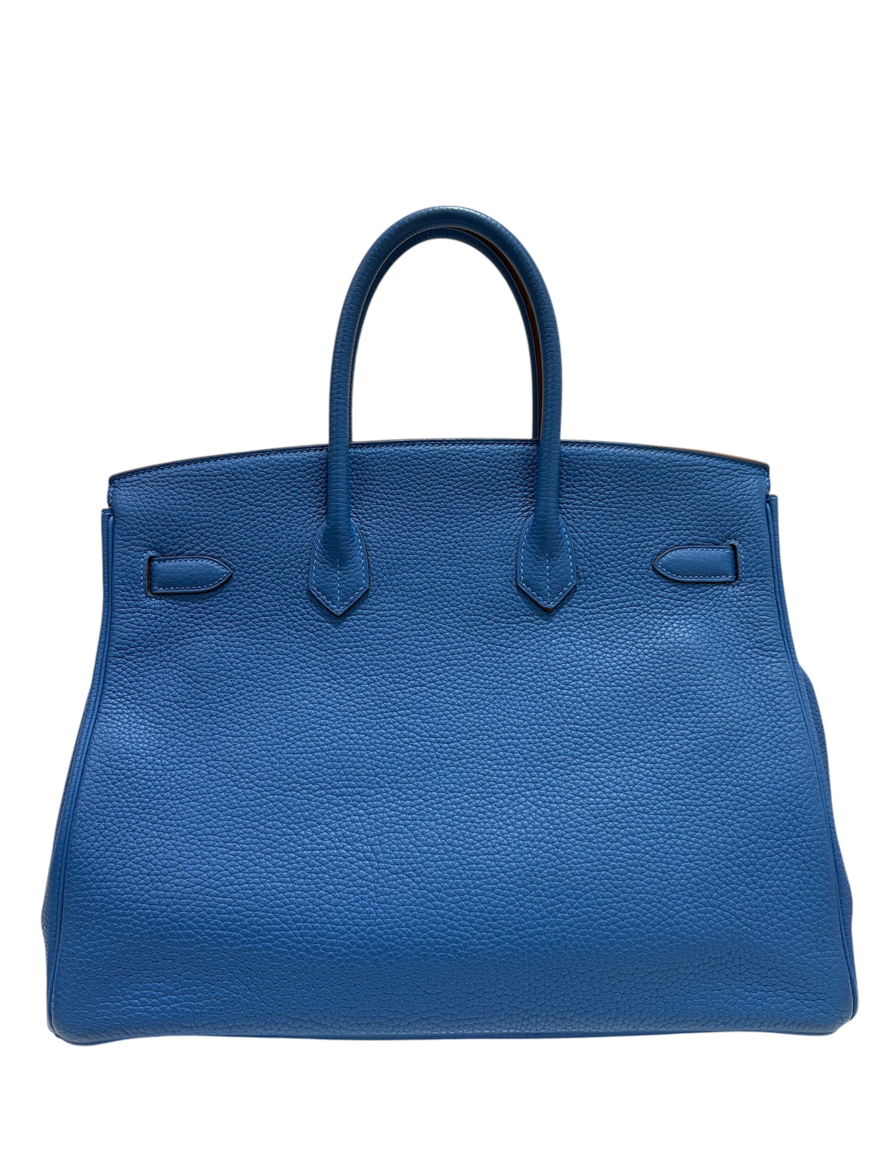 Hermès - Birkin 35 Bleu Mykonos
