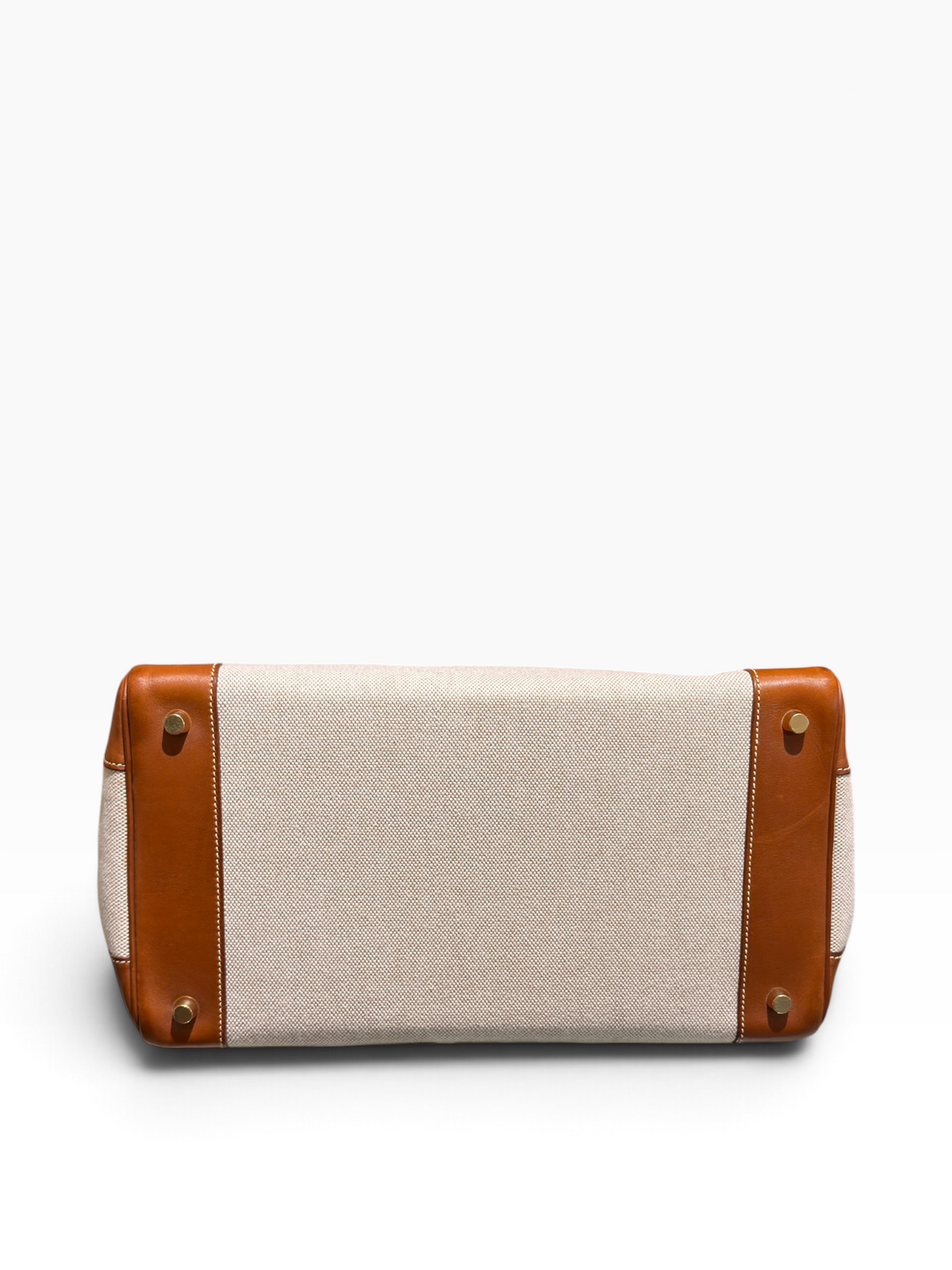 Hermès - Birkin 35 aus Segeltuch und Barénia-Leder