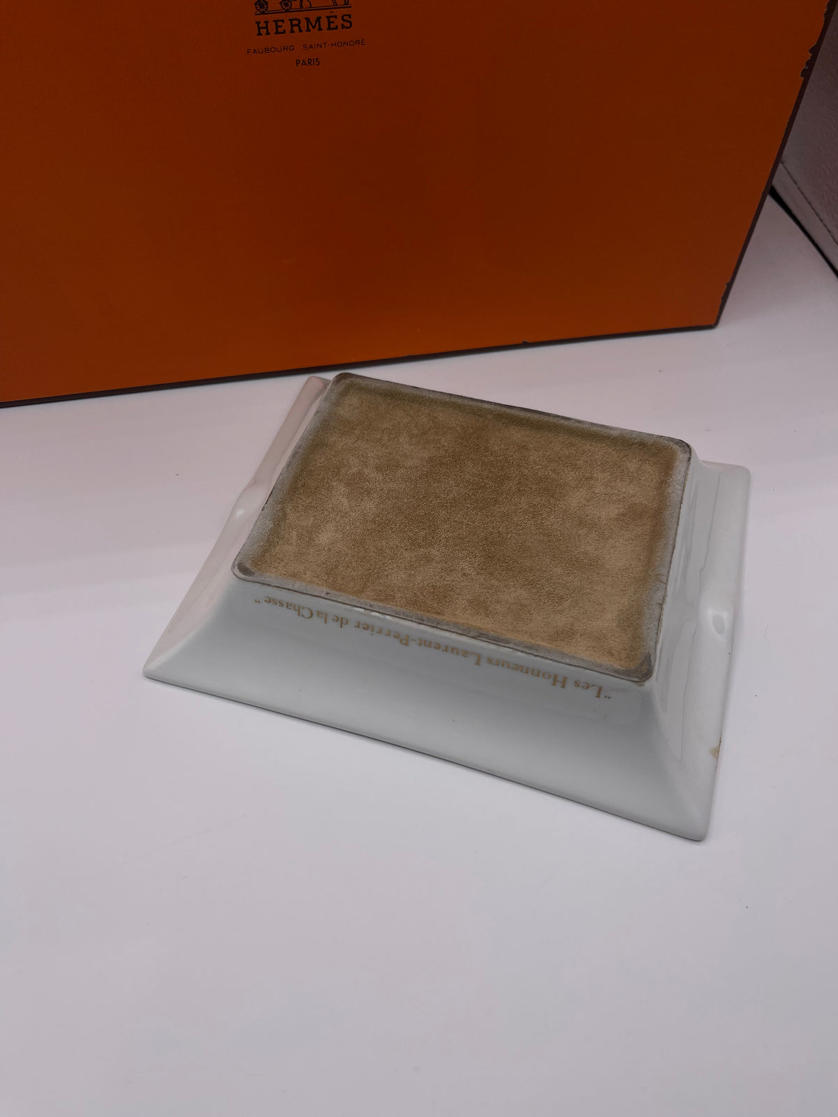 Hermès - Laurent Perrier catchall tray