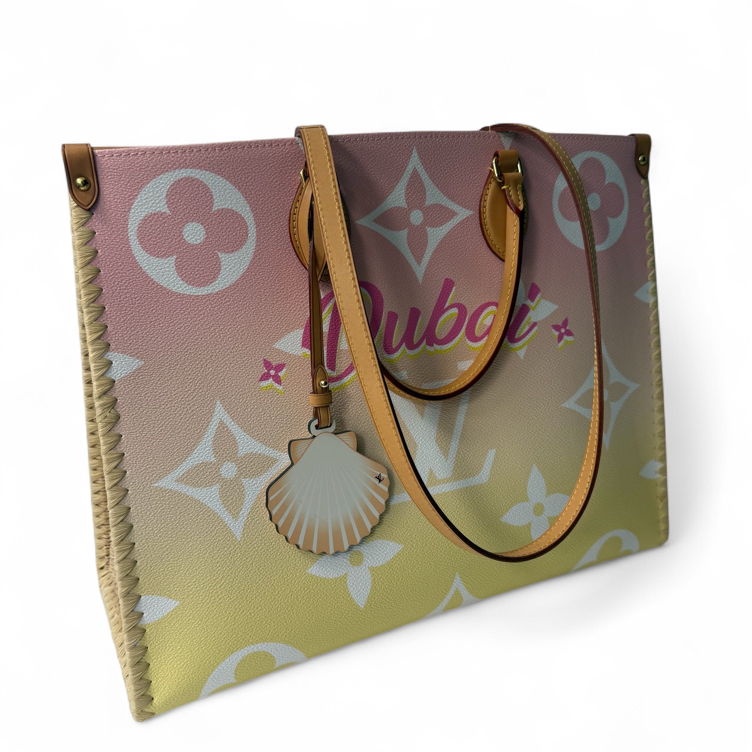 Louis Vuitton - Sac cabas on the go édition limitée Dubaï