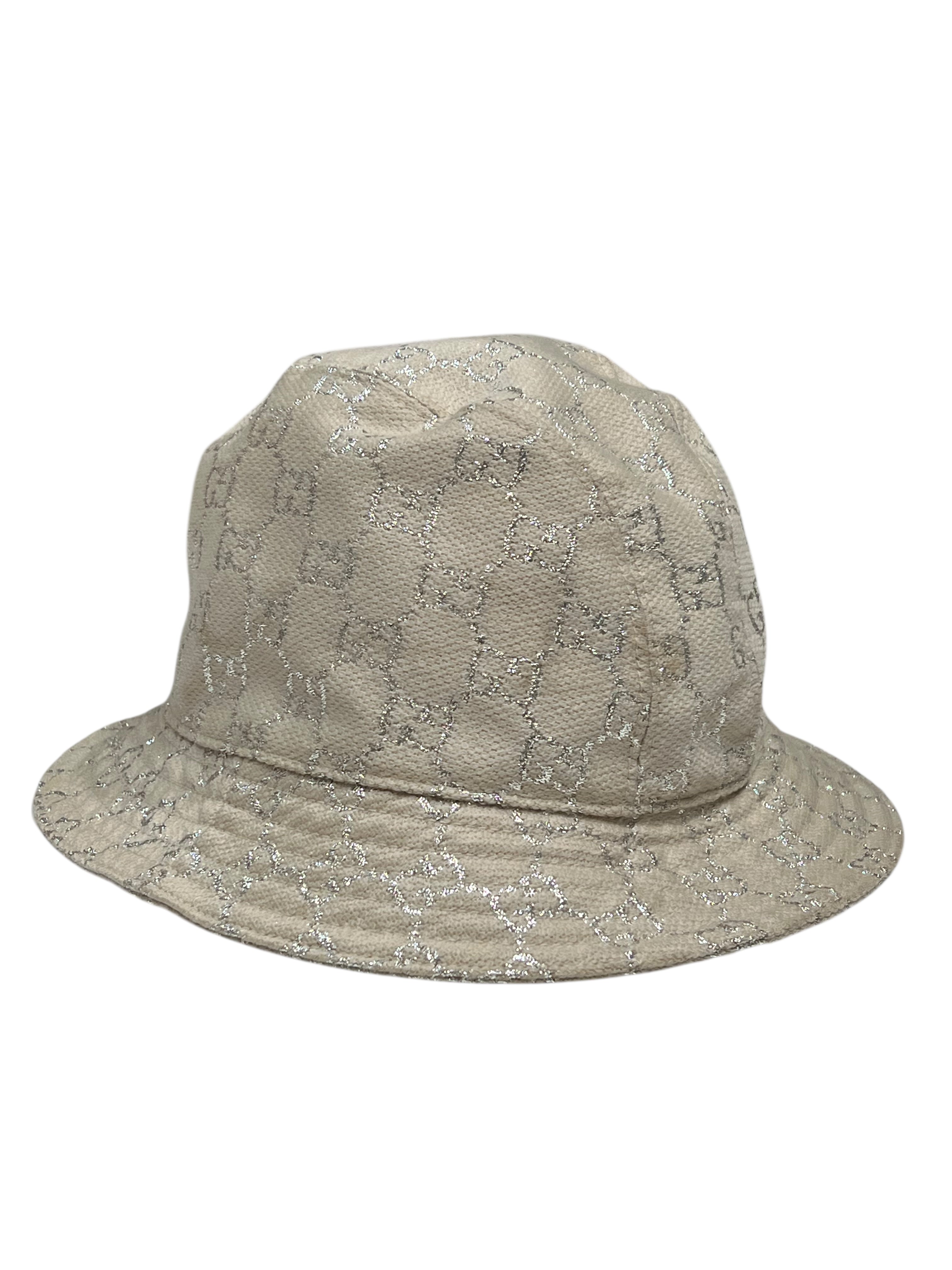 Gucci - bob écru/monogramme argenté TM