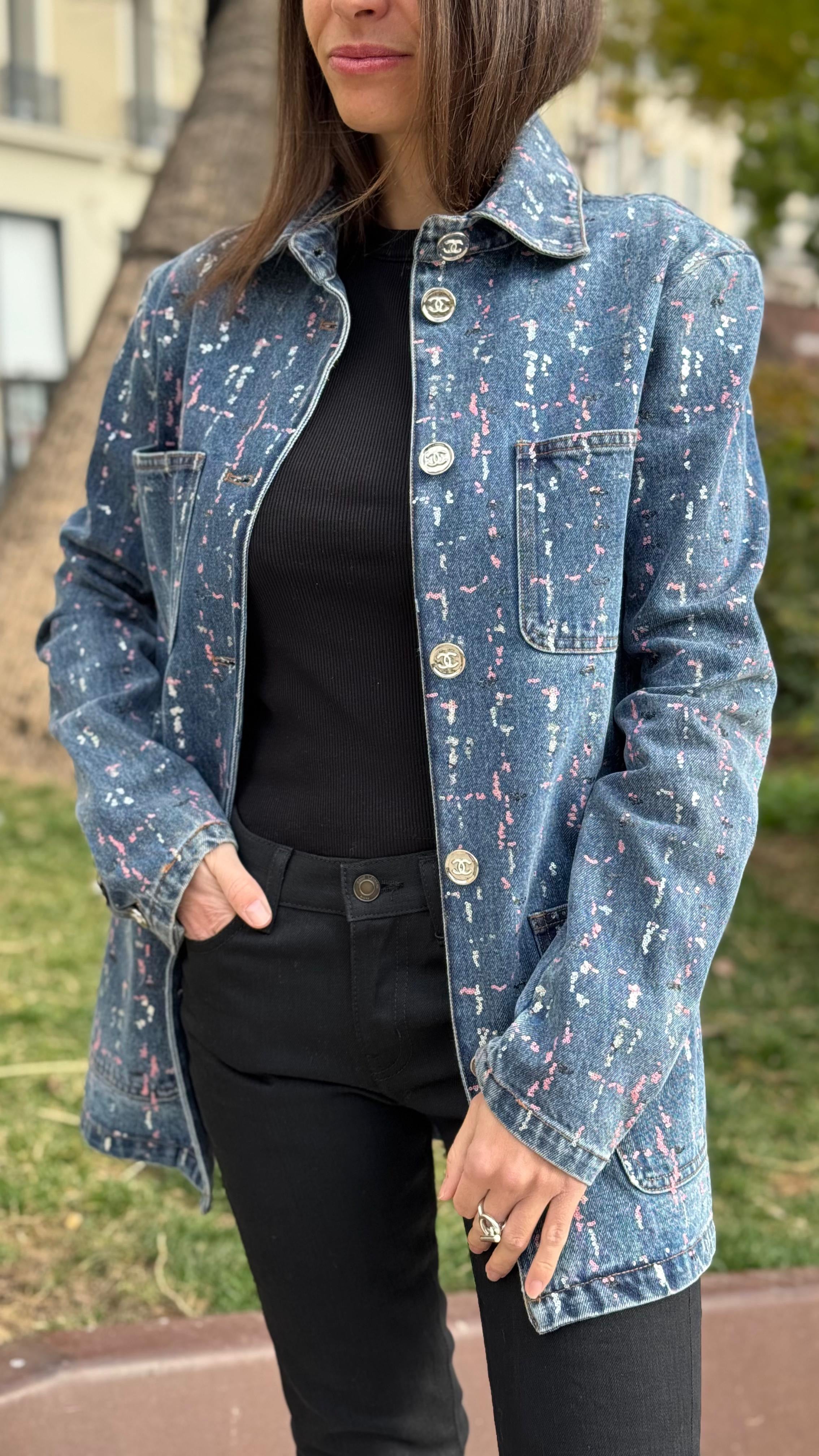 Chanel - Jeansjacke