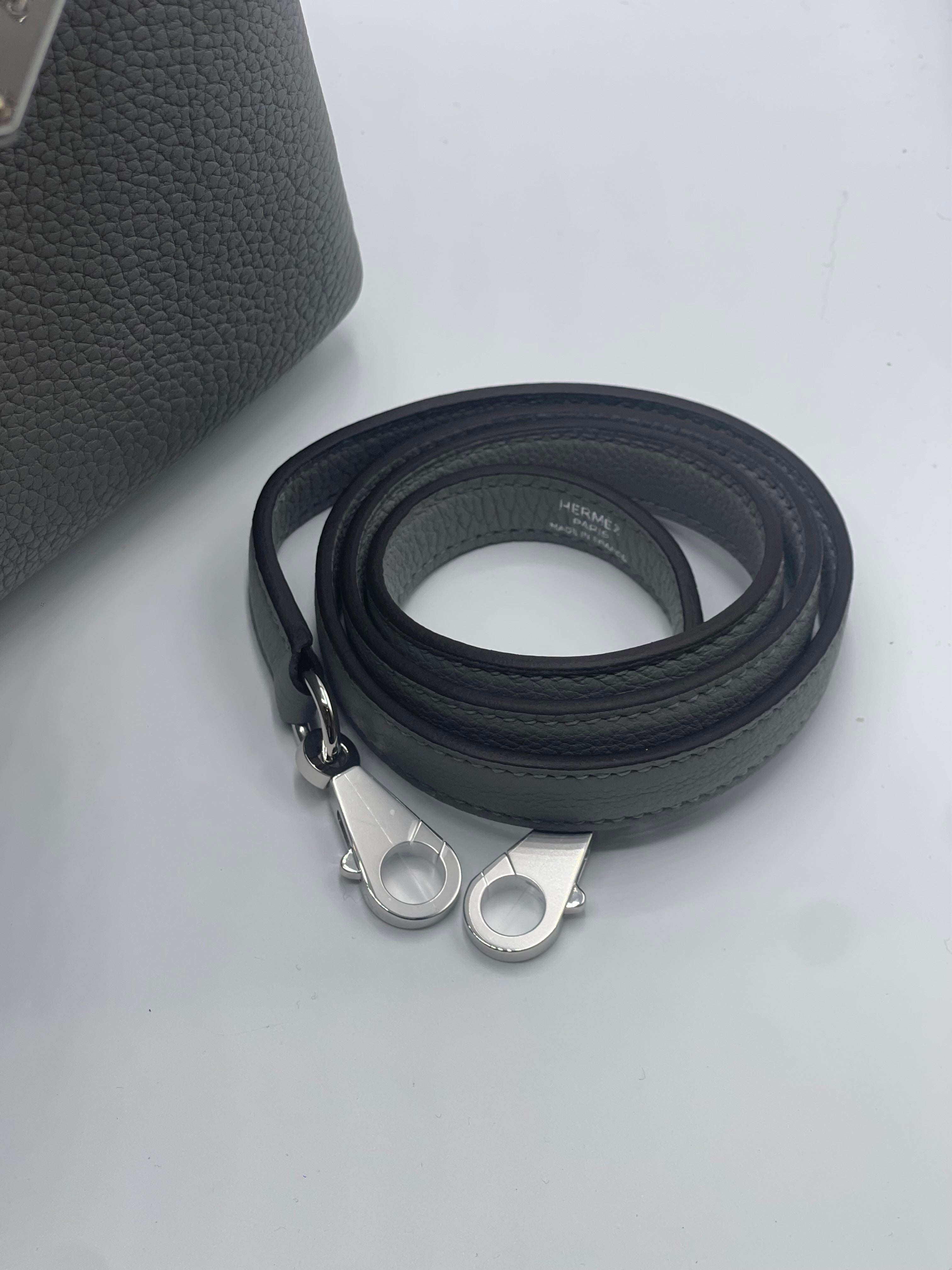 Hermès - Borsa Kelly 28 Grigio Gabbiano