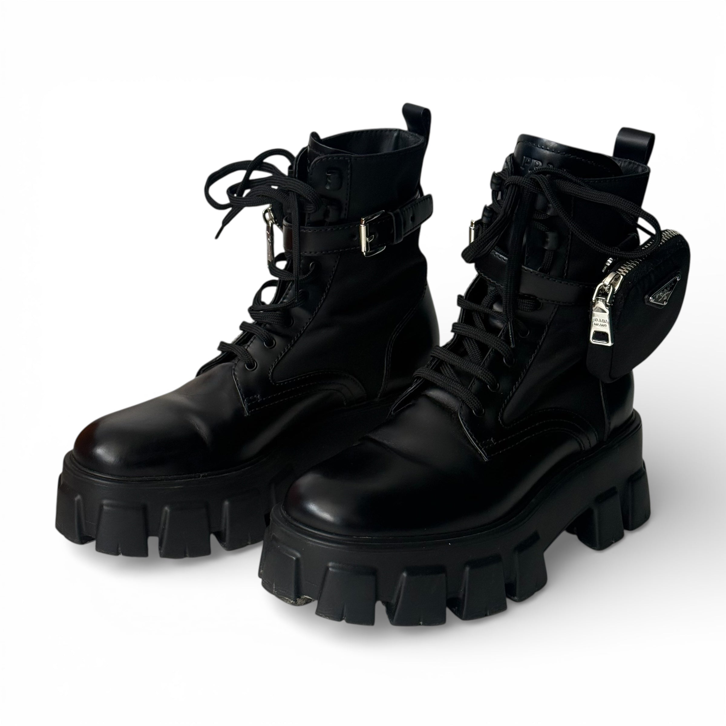 Prada - Moonlight ankle boots, size 39
