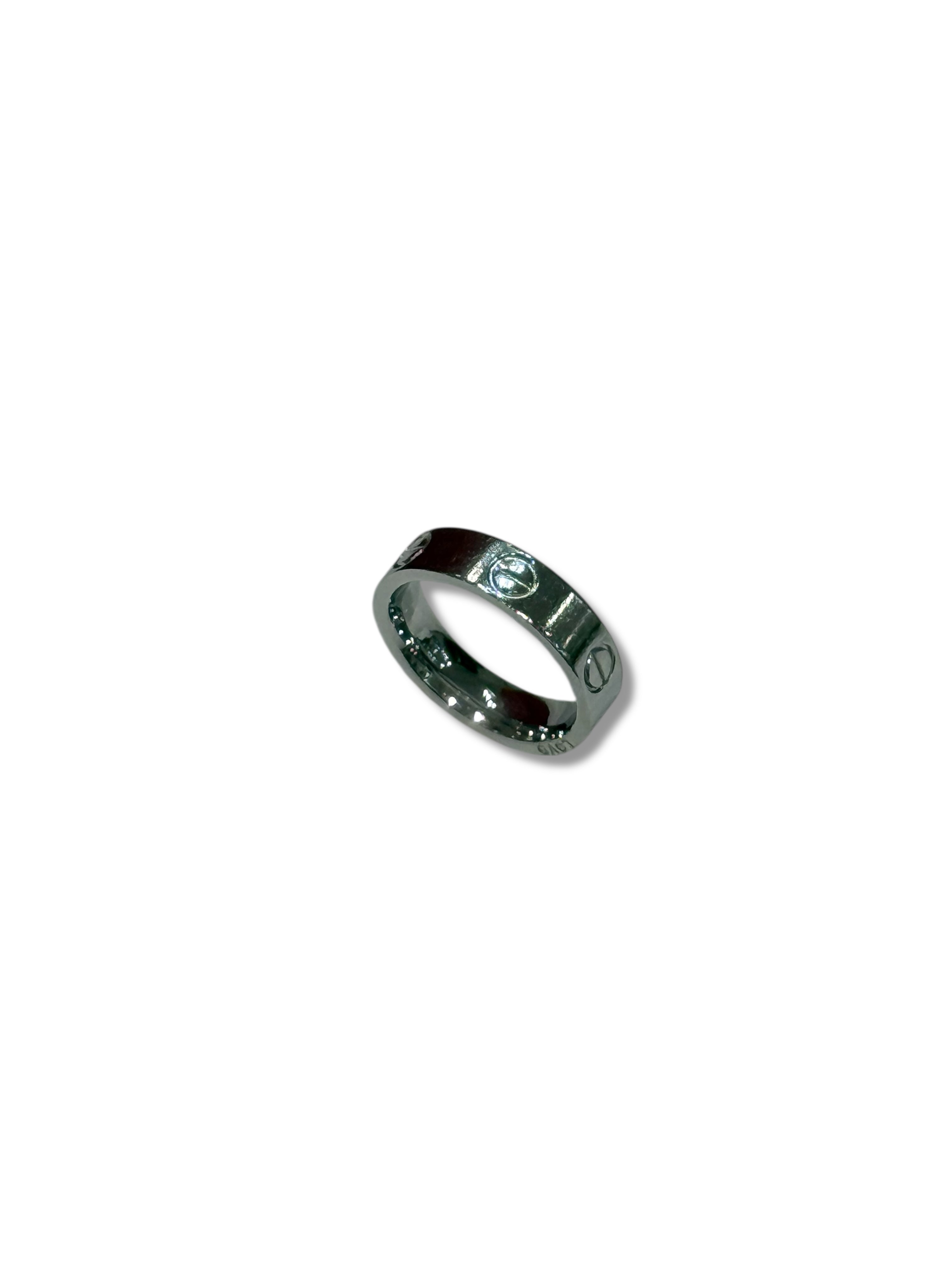 Cartier - Bague Love Classique Or gris t.51