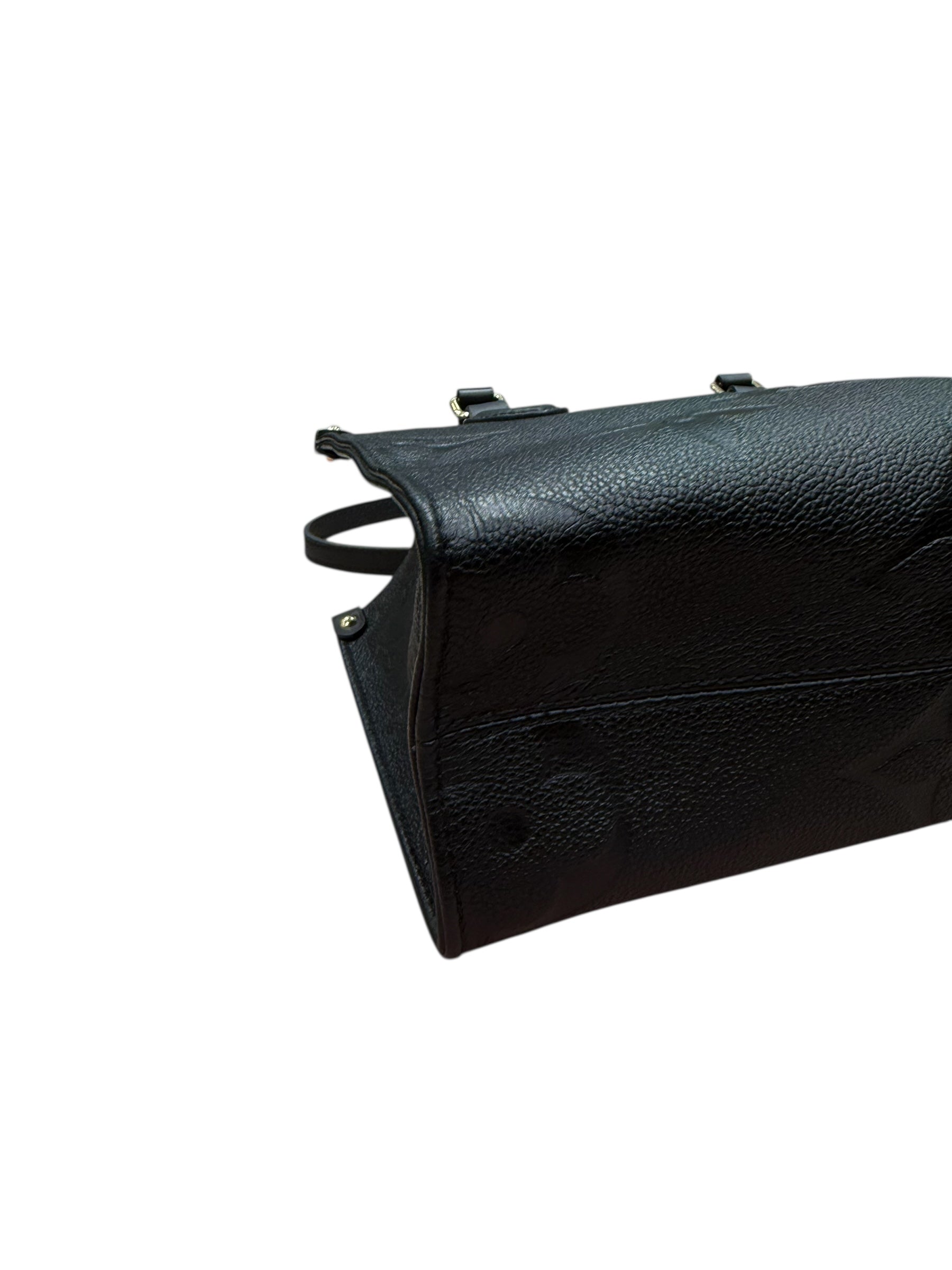 Louis Vuitton - Sac cabas petit Onthego cuir empreinte noir