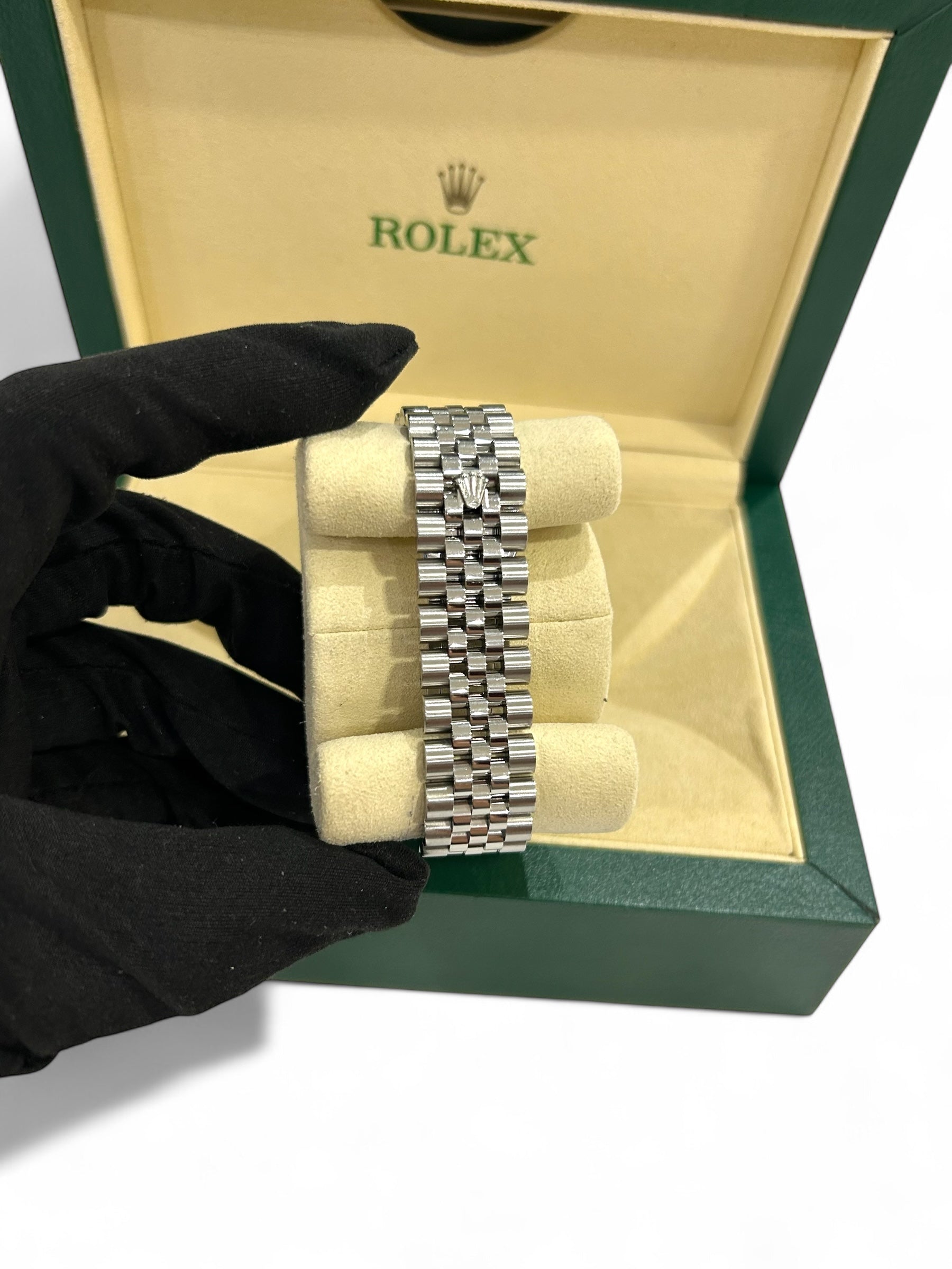 Rolex - Montre Datejust 36mm cadran floral