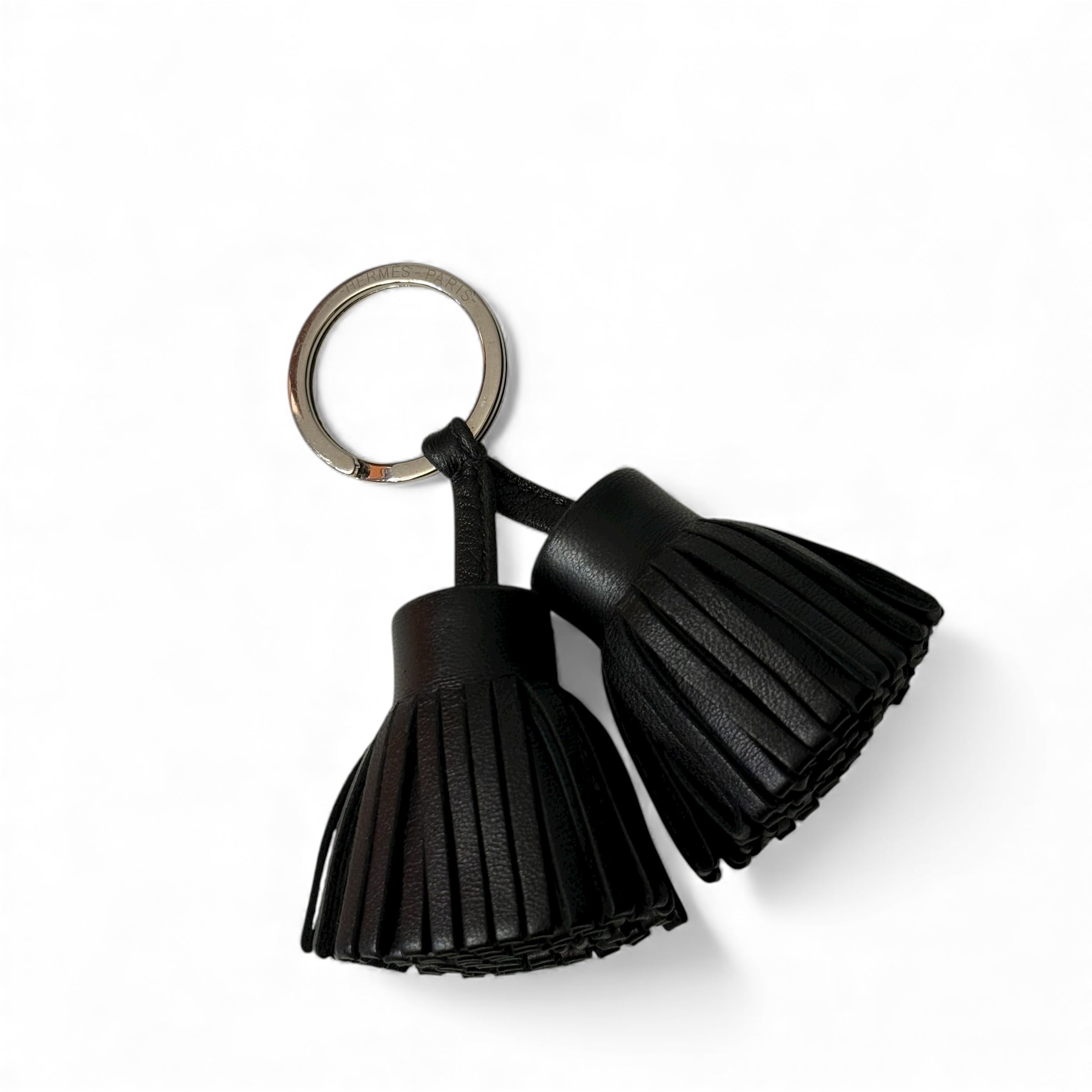 Hermès - Porte-clés Carmen Uno-Dos noir