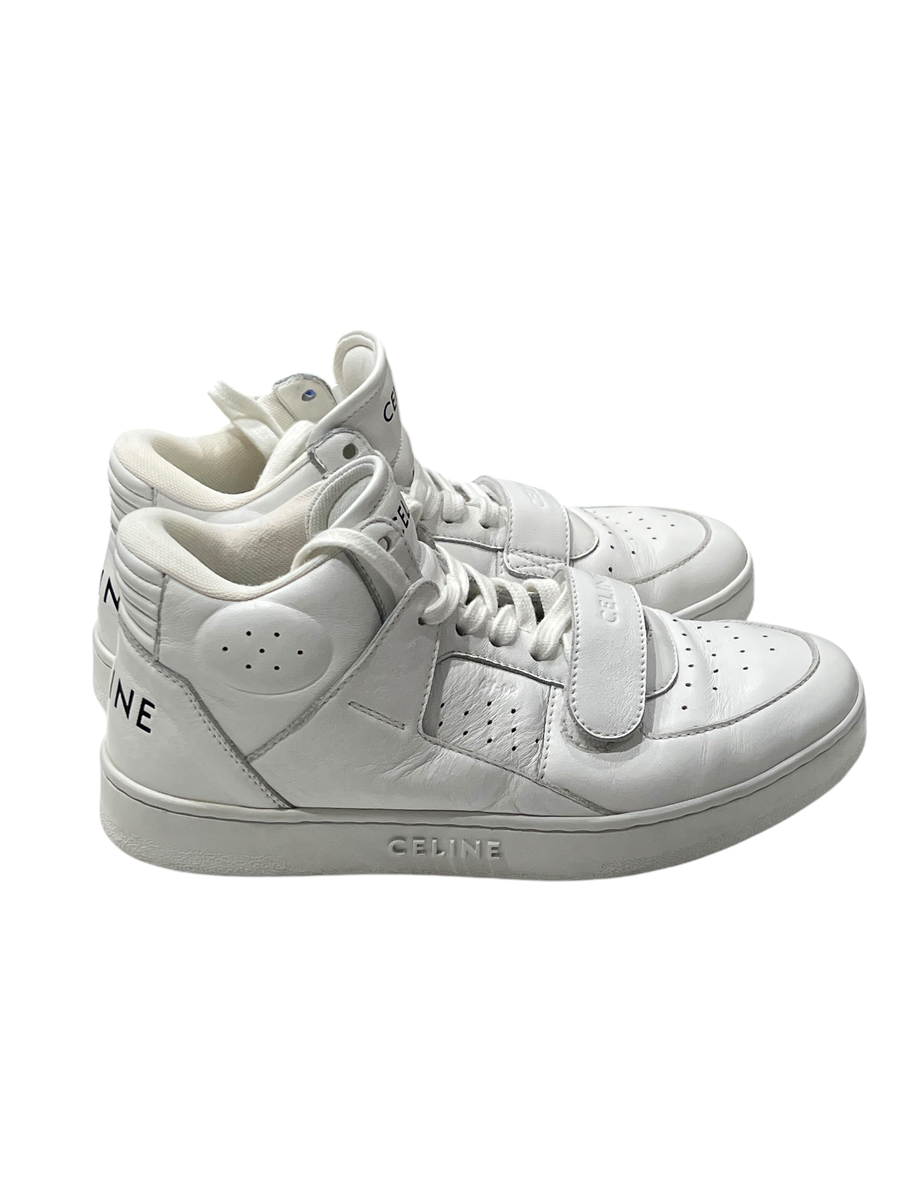 Céline - Sneakers cuir blanc T36 (=37)