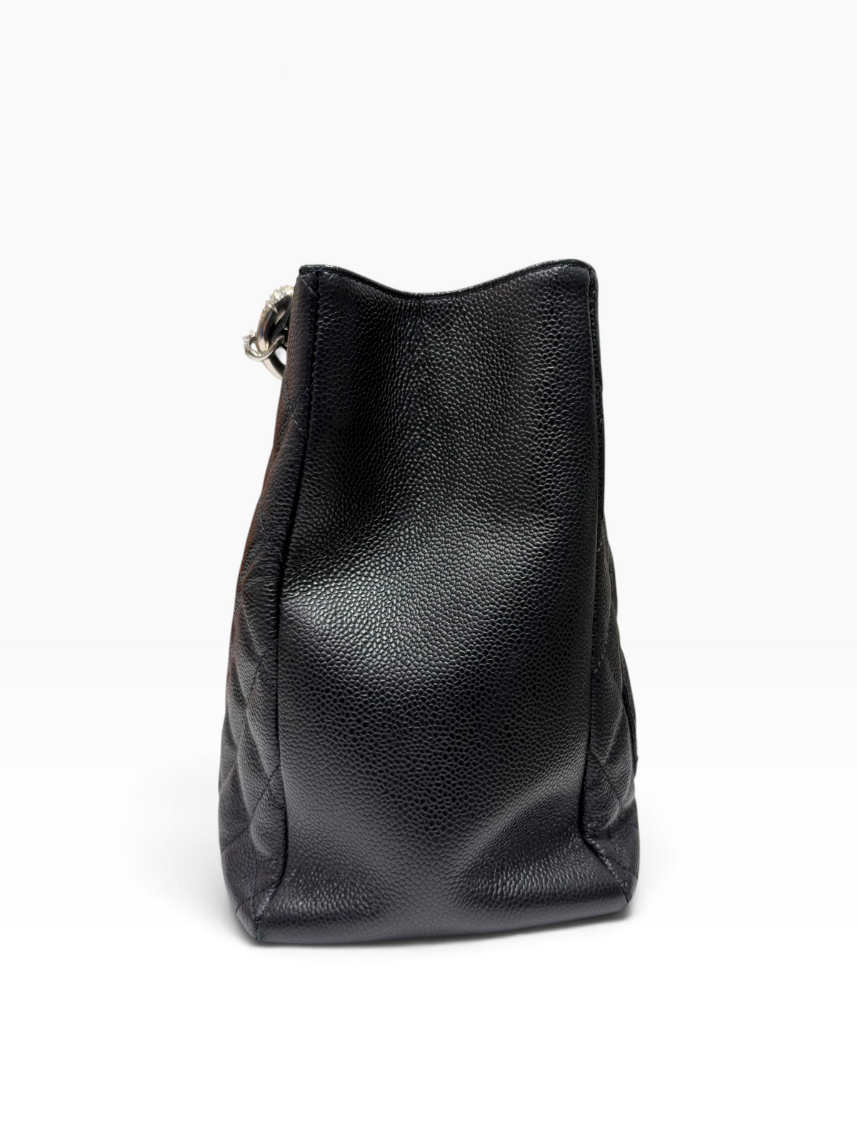Chanel - Sac Cabas grand shopping en cuir caviar noir