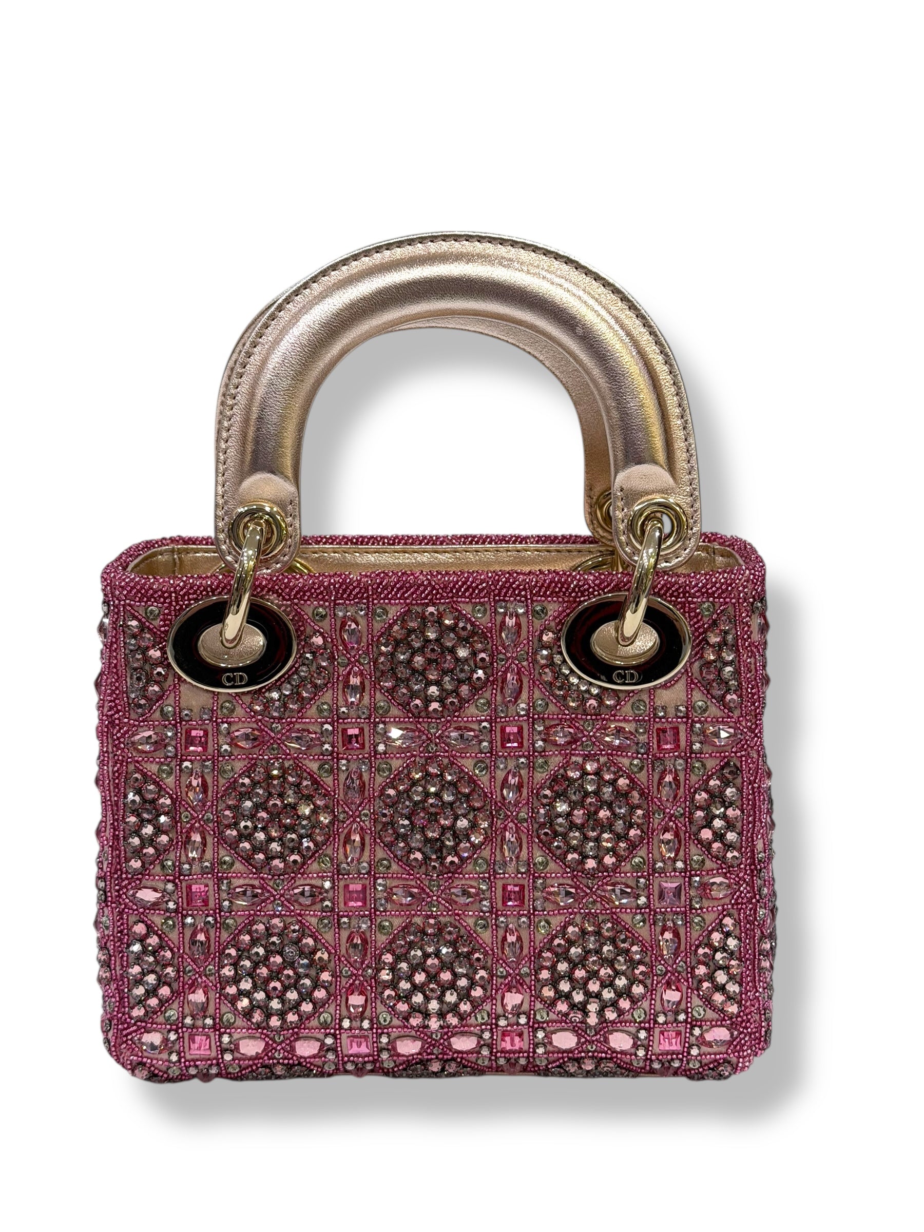 Dior - Sac Lady Dior Mini full strass