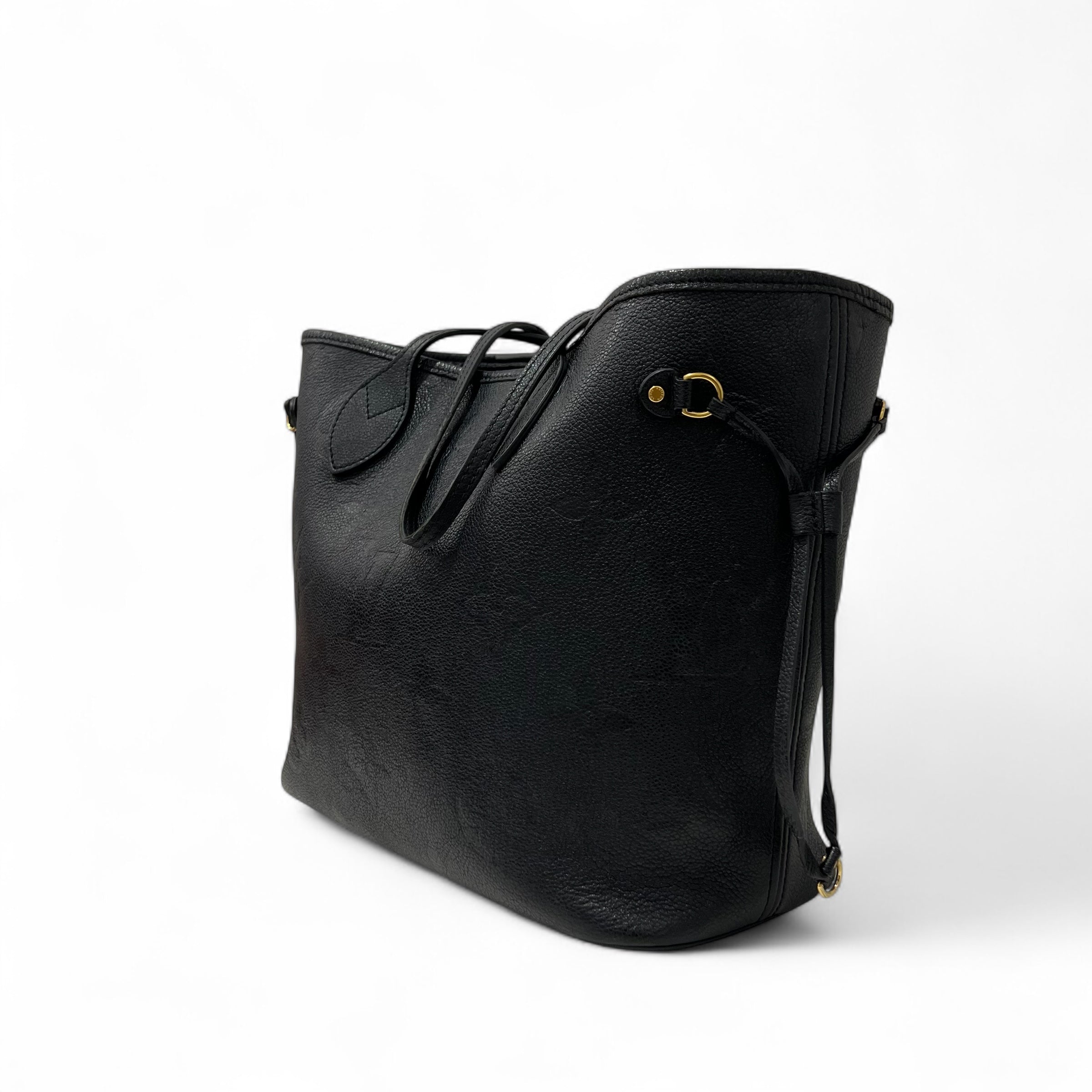 Louis Vuitton - Sac Neverfull MM cuir Empreinte Monogram