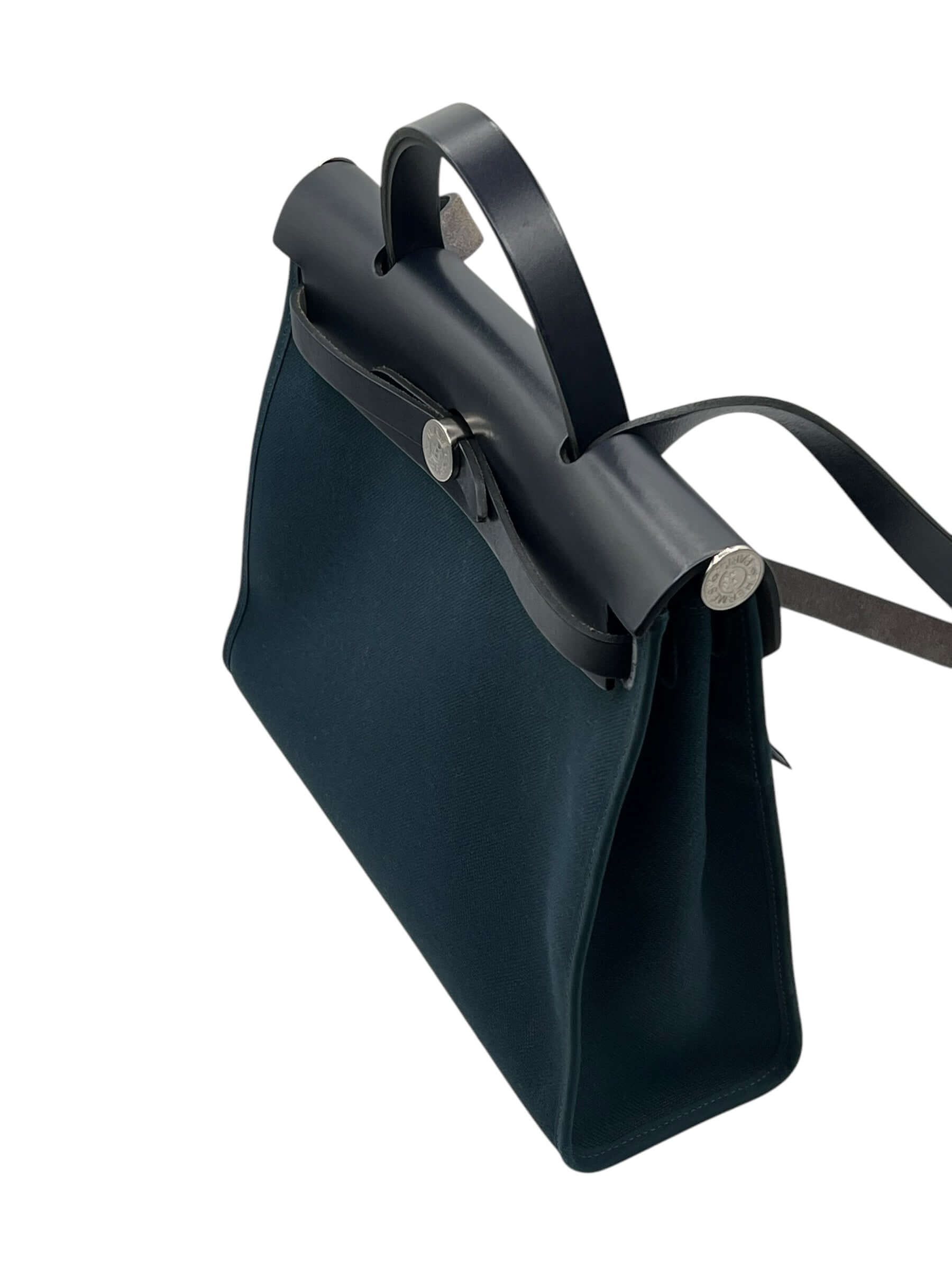 Hermès - Sac Herbag 31 bleu océan et bleu indigo