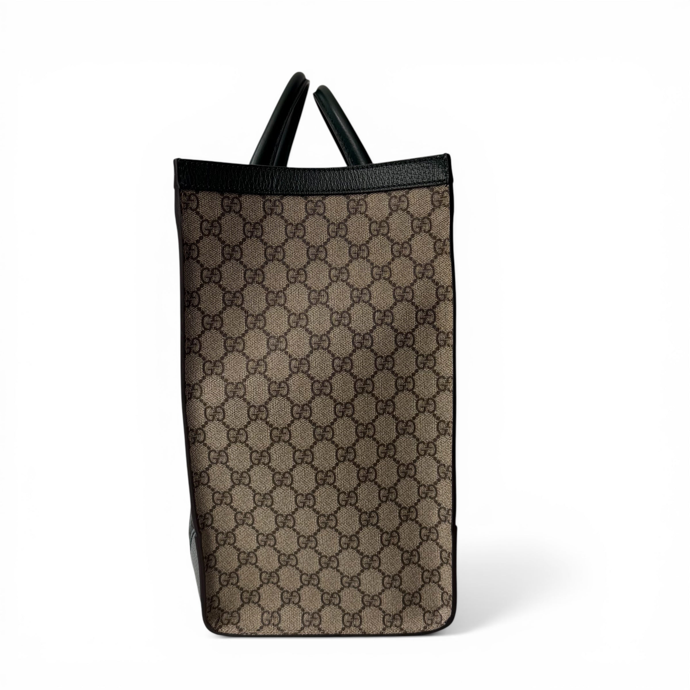 Gucci Sac Cabas Vert et Toile GG | Les Folies d’Eugénie