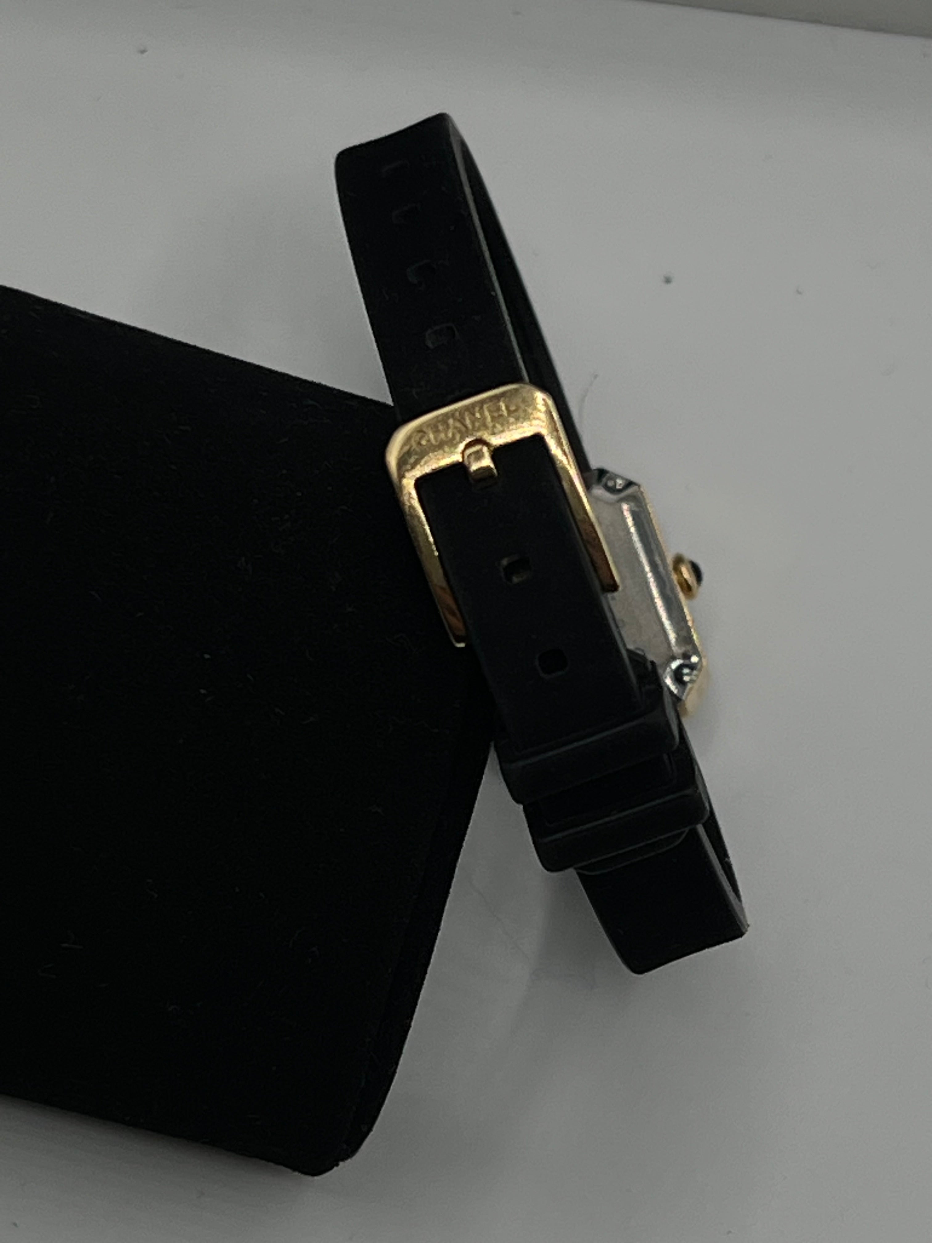 Chanel - Première black ribbon watch