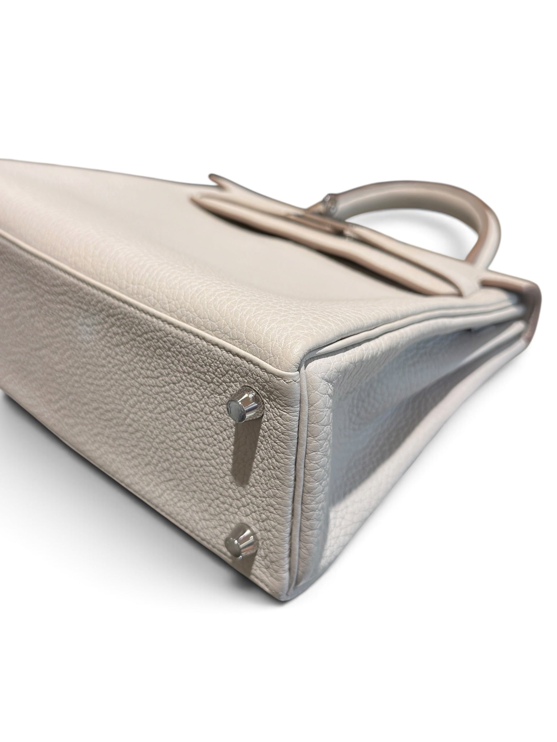Hermès - Sac Kelly 25 Togo Béton