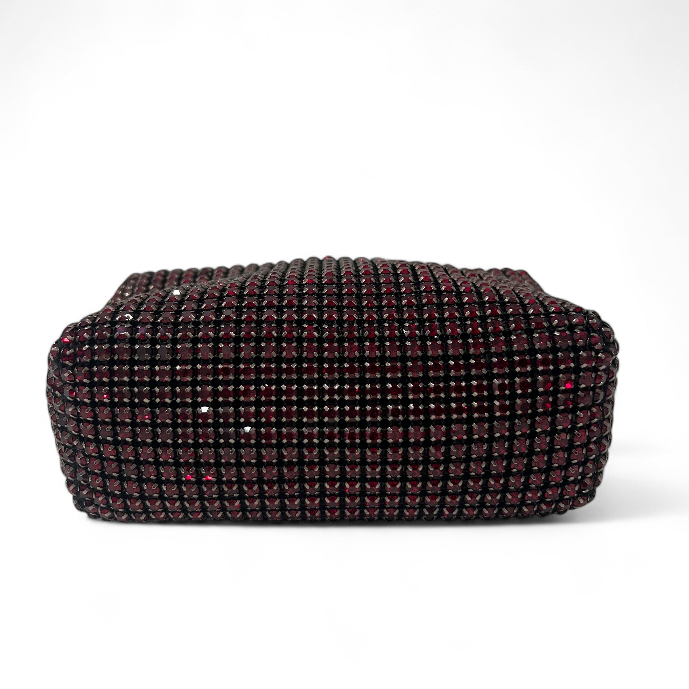 Alexander Wang - Pochette à strass rouge