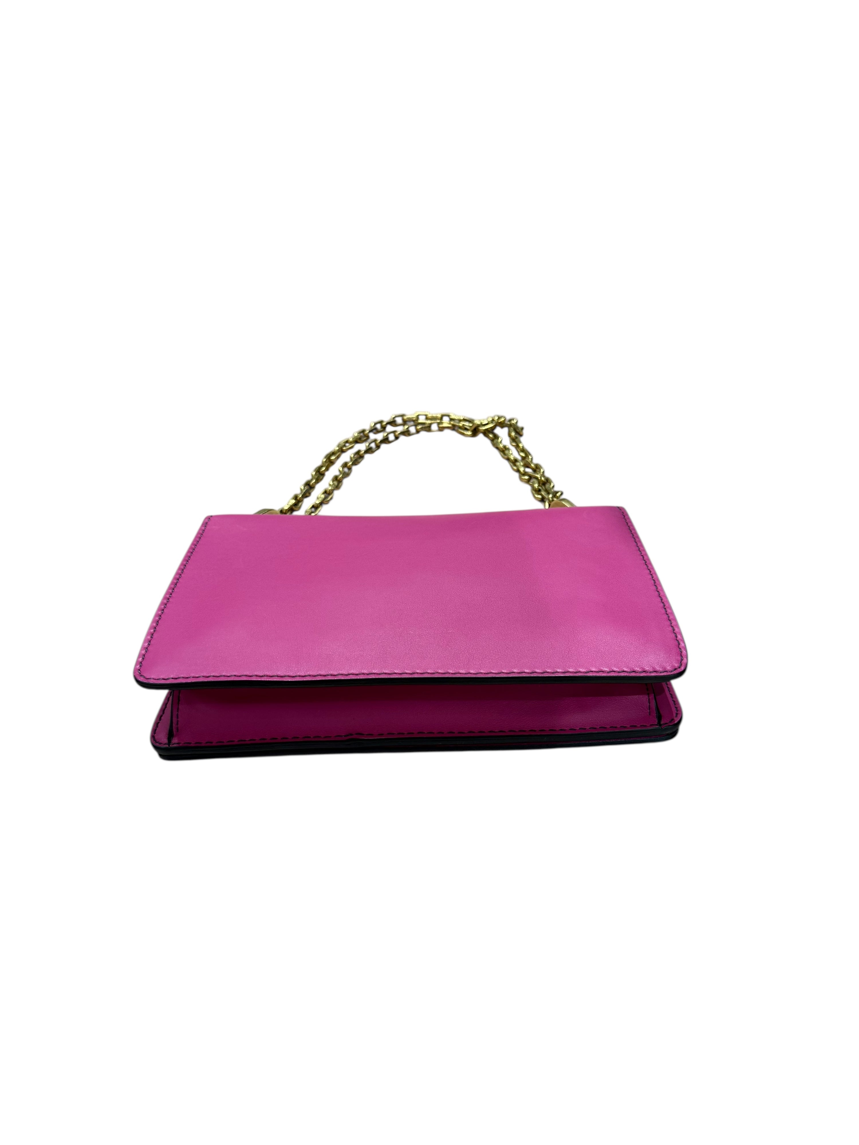 Christian Dior - J’Adior Tasche aus fuchsienrosa Leder