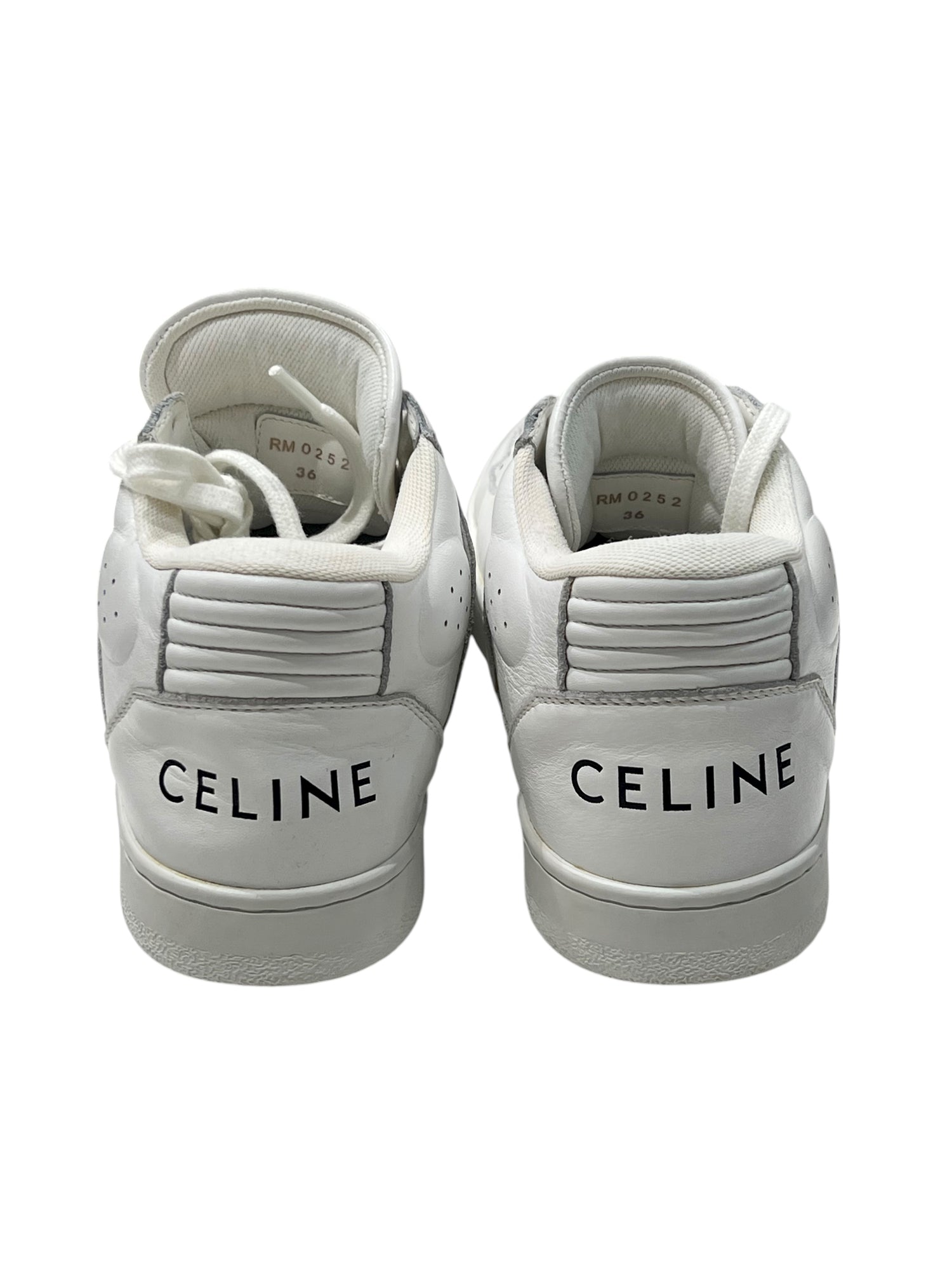 Céline - Sneakers cuir blanc T36 (=37)