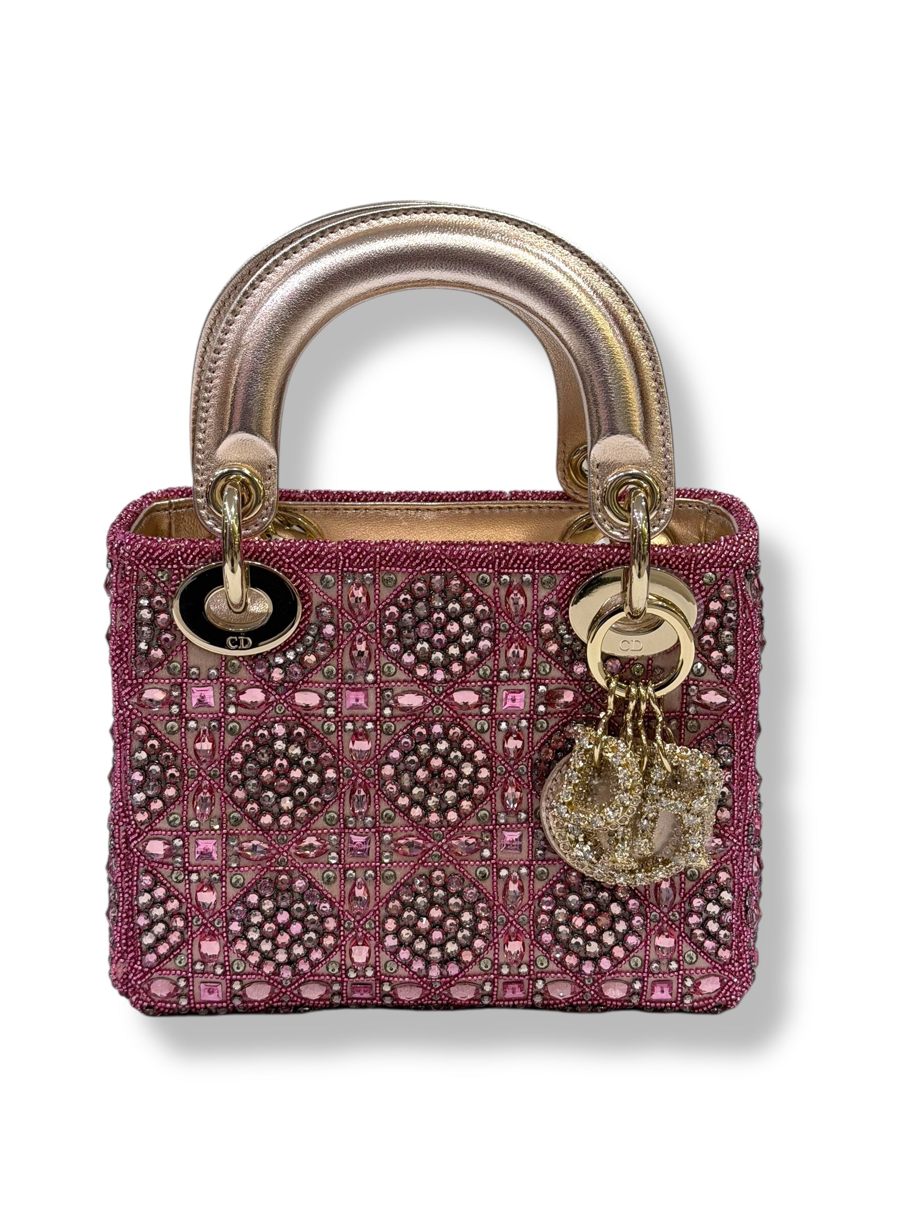 Dior - Sac Lady Dior Mini full strass