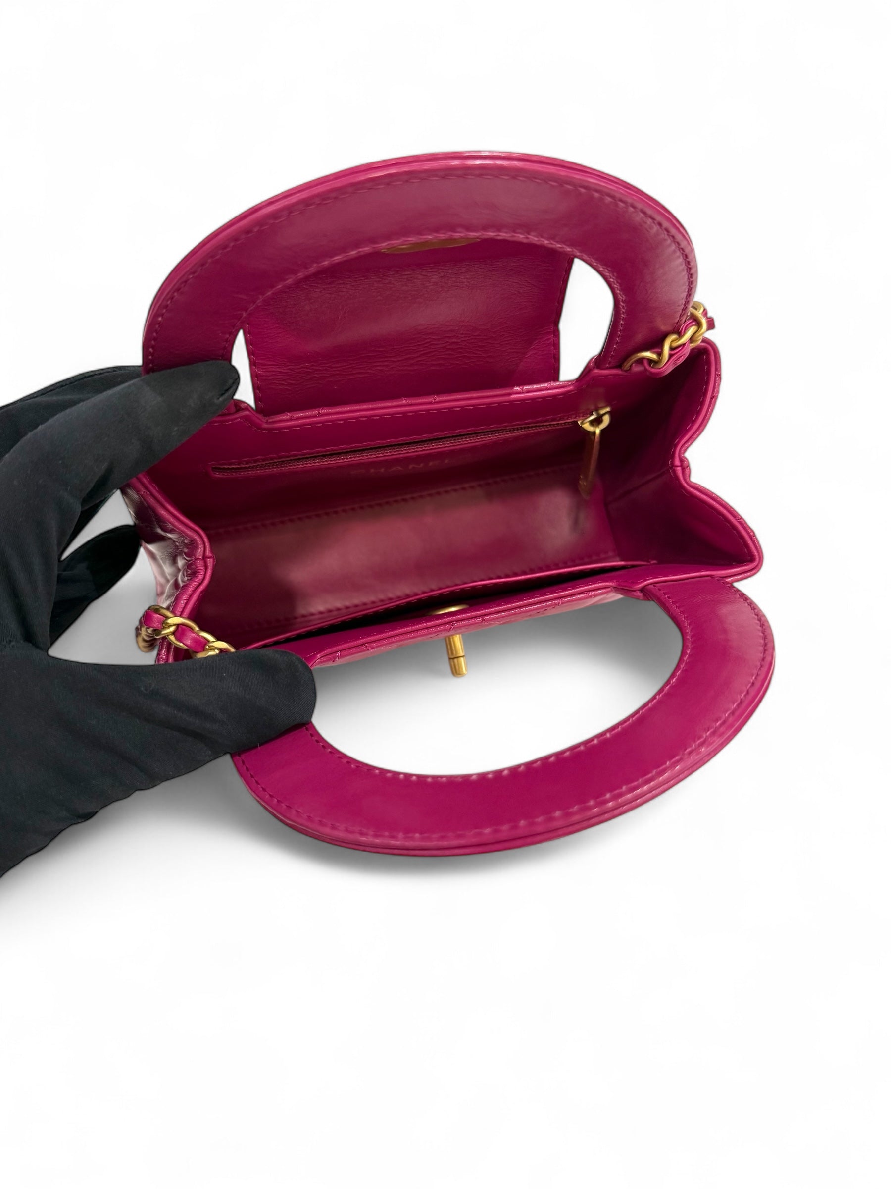 Chanel - Sac “Kelly” mini shopping