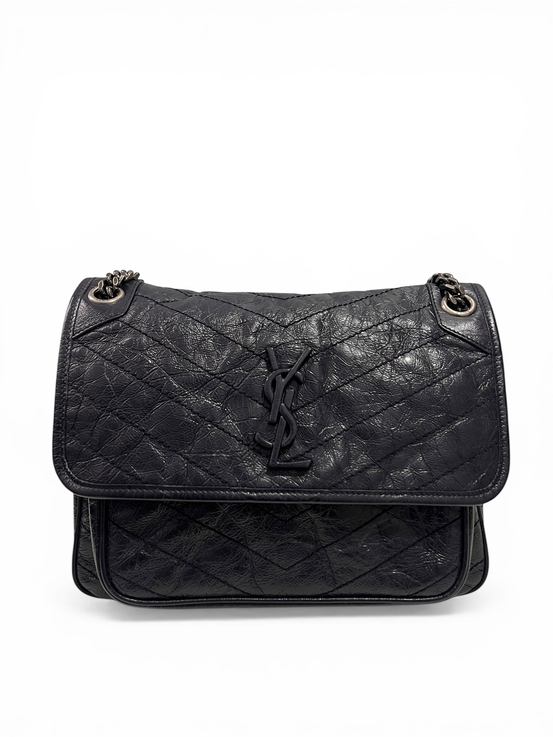 Saint Laurent Sac Bandoulière en Cuir Niki | Les Folies d’Eugénie