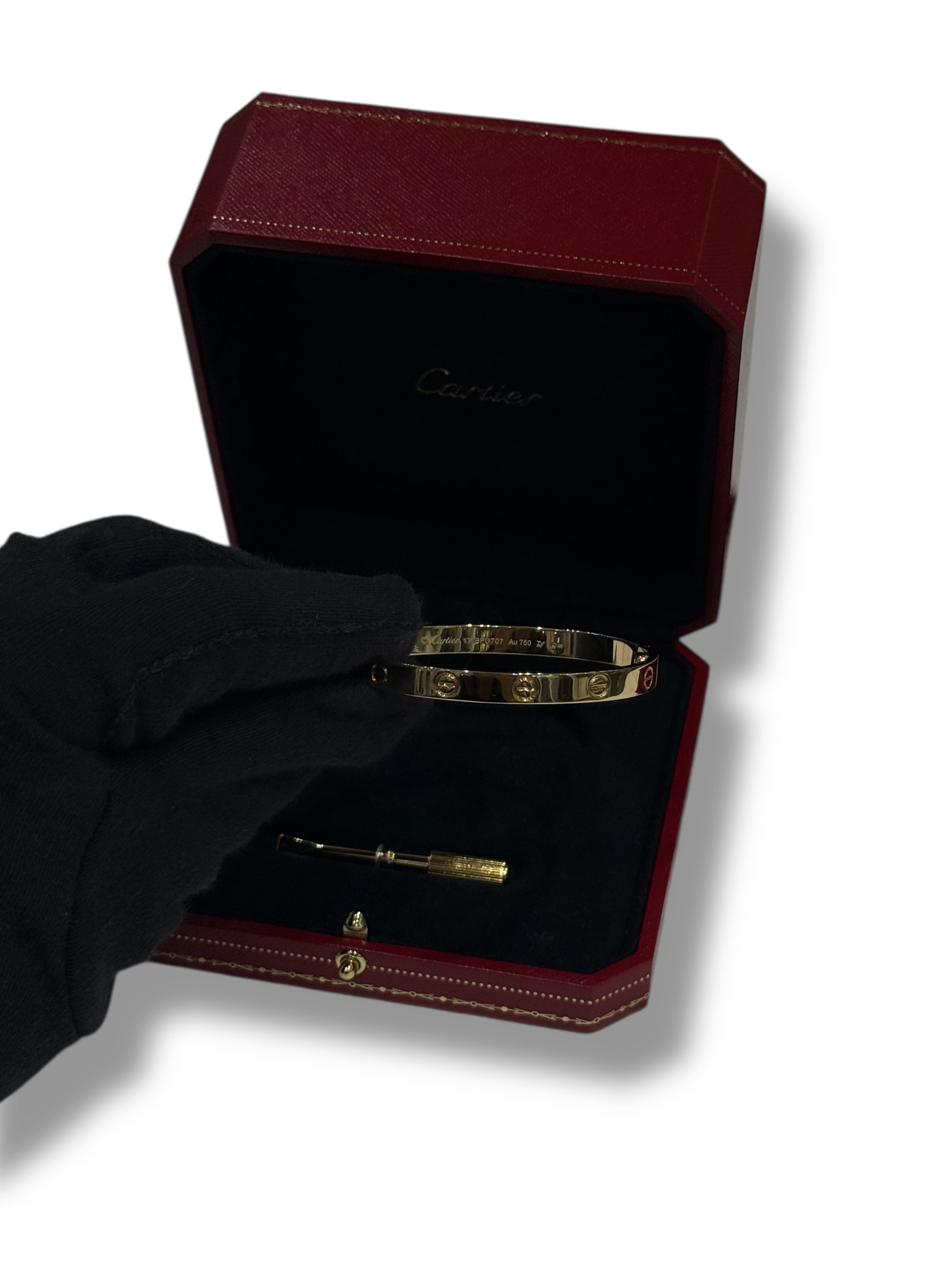 Cartier - Bracelet Love classique or jaune T17